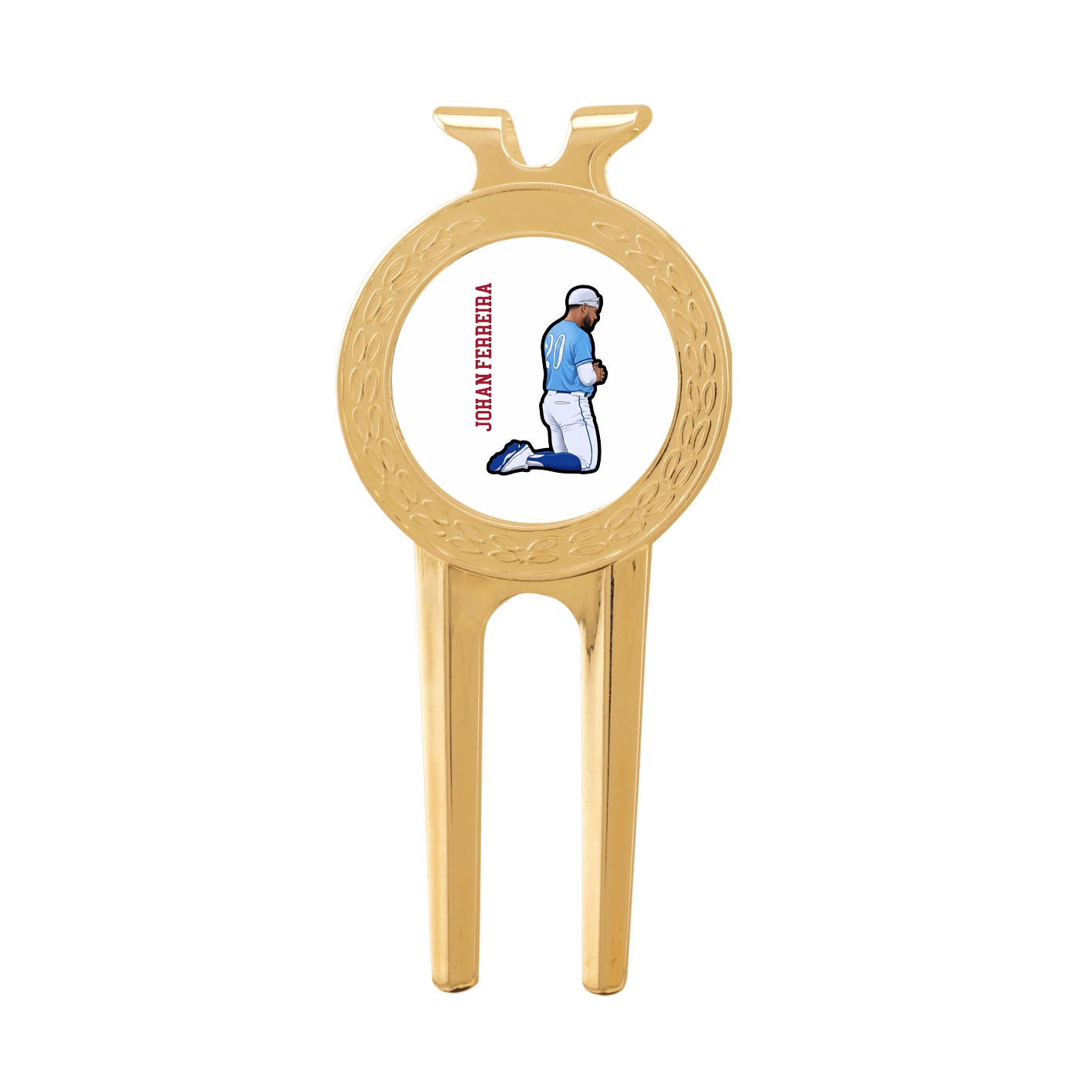 Divot Tool with Ball Marker — Name Vertical in Classic