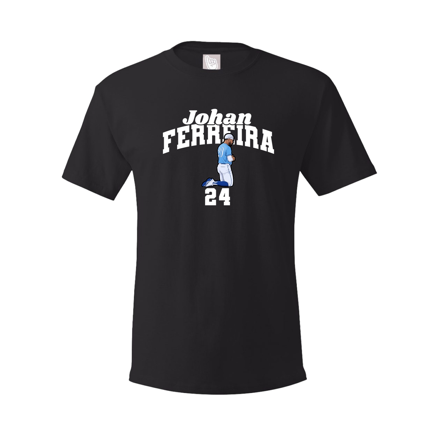 Youth Tee — Signature Arch in Black
