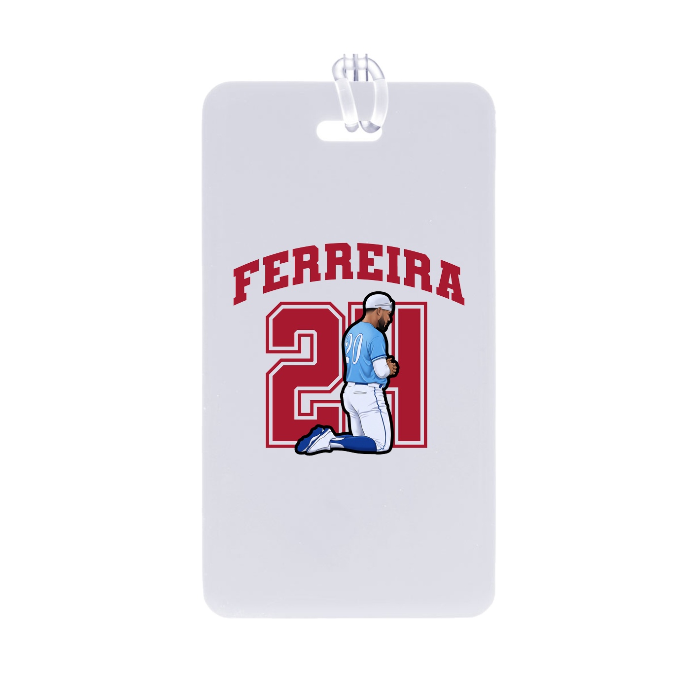 Bag Tag — Number in Classic