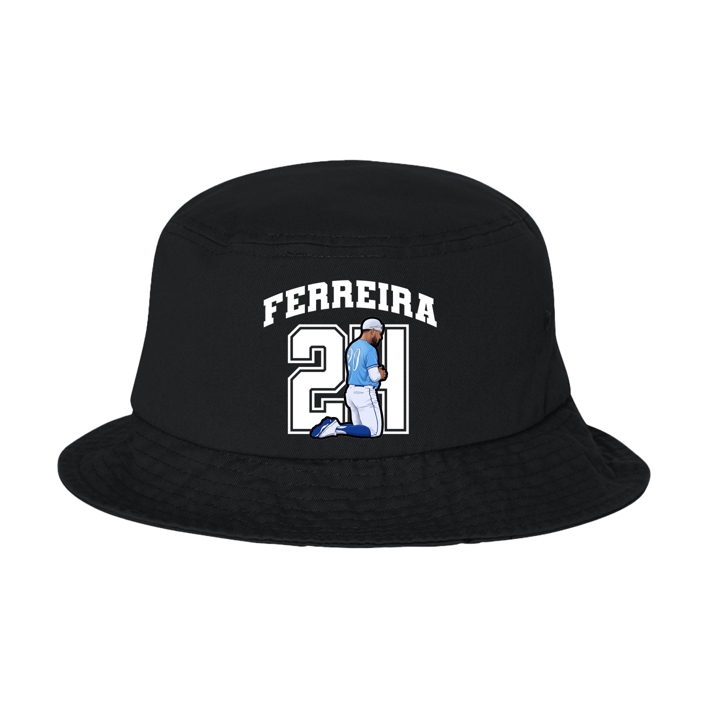 Bucket Cap — Number in Black