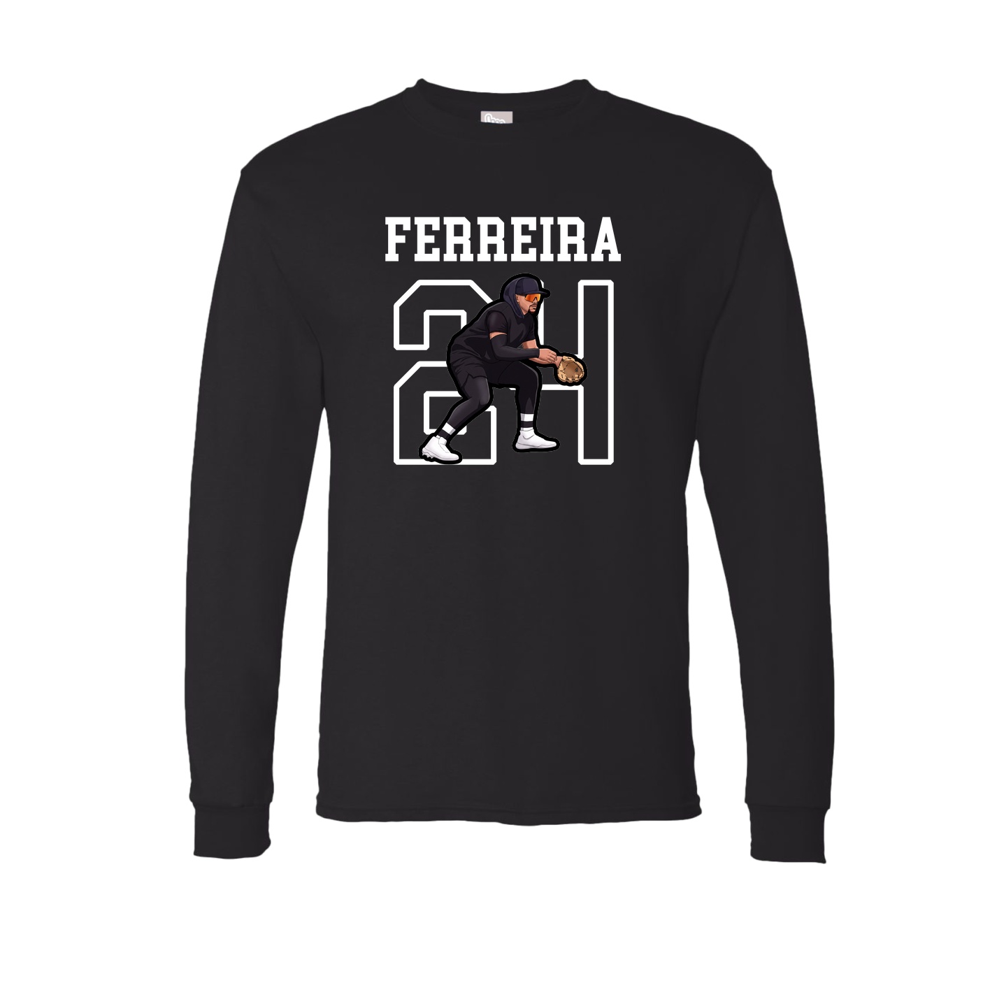 Long Sleeve Tee — Shirsey in Black
