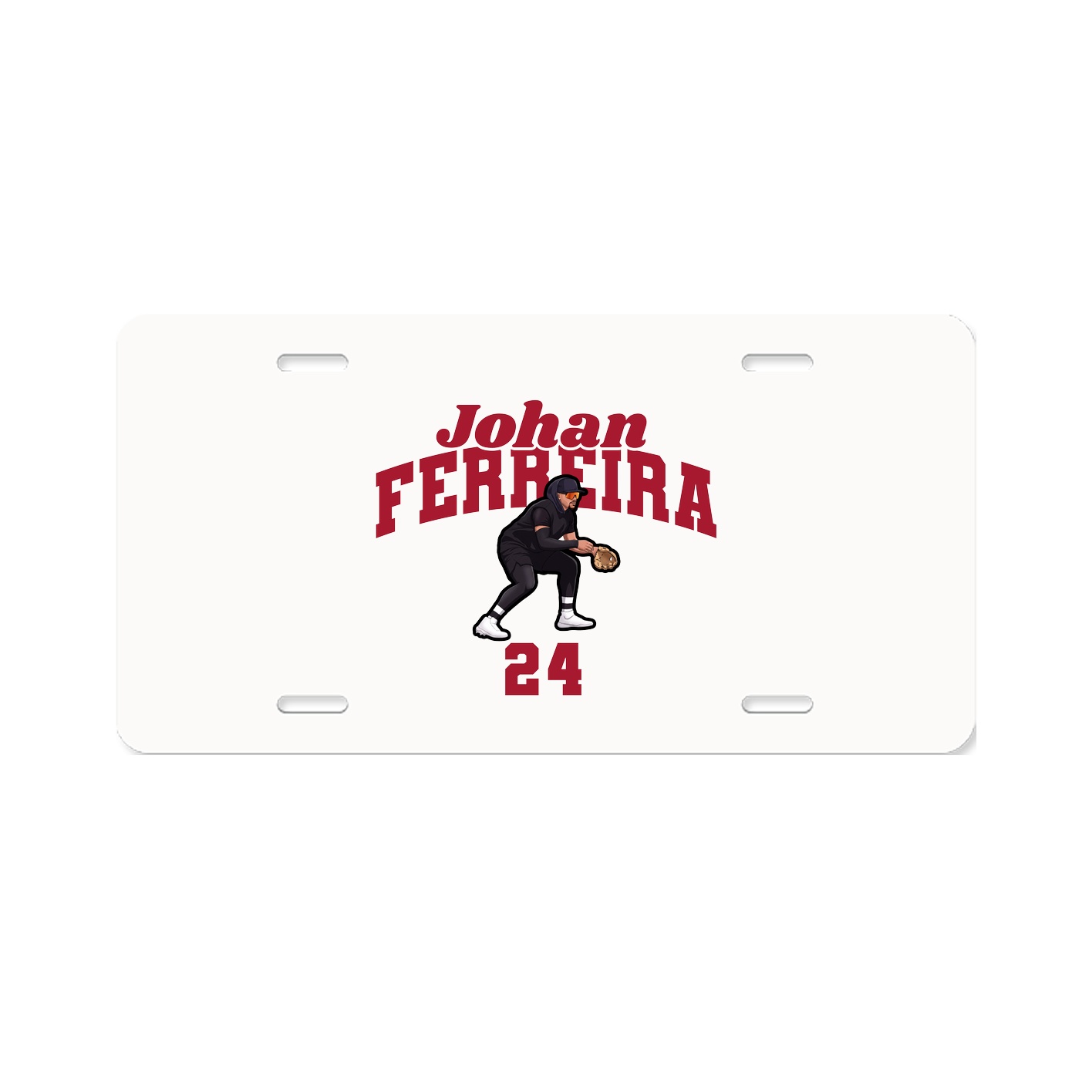 License Plate — Signature Arch in Classic