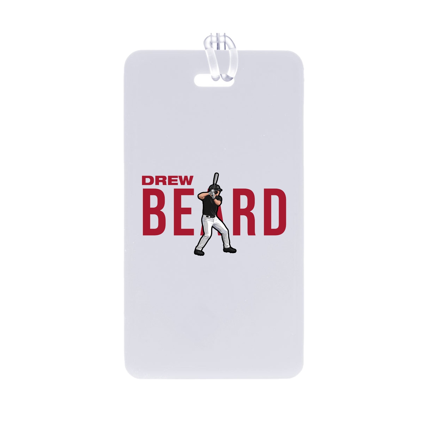 Bag Tag — Player Name in Classic