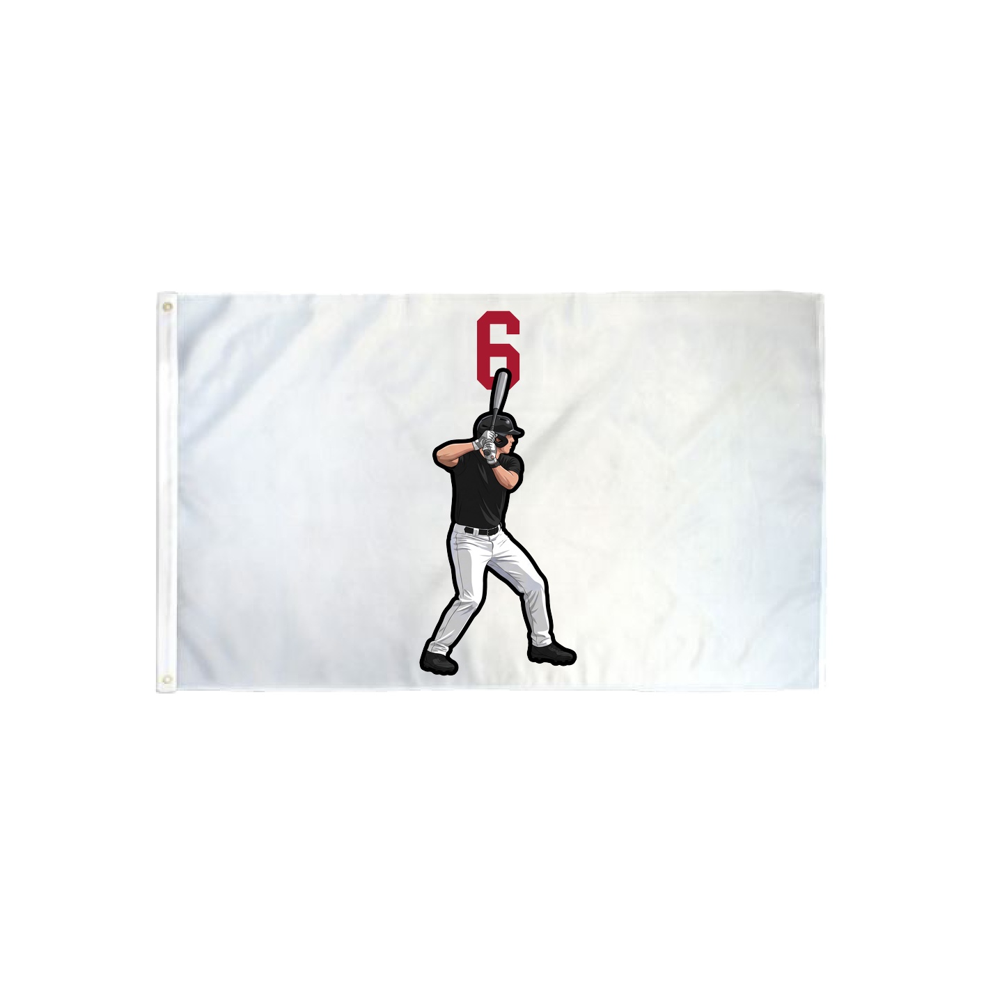 3x5 Flag — Number Top in Classic