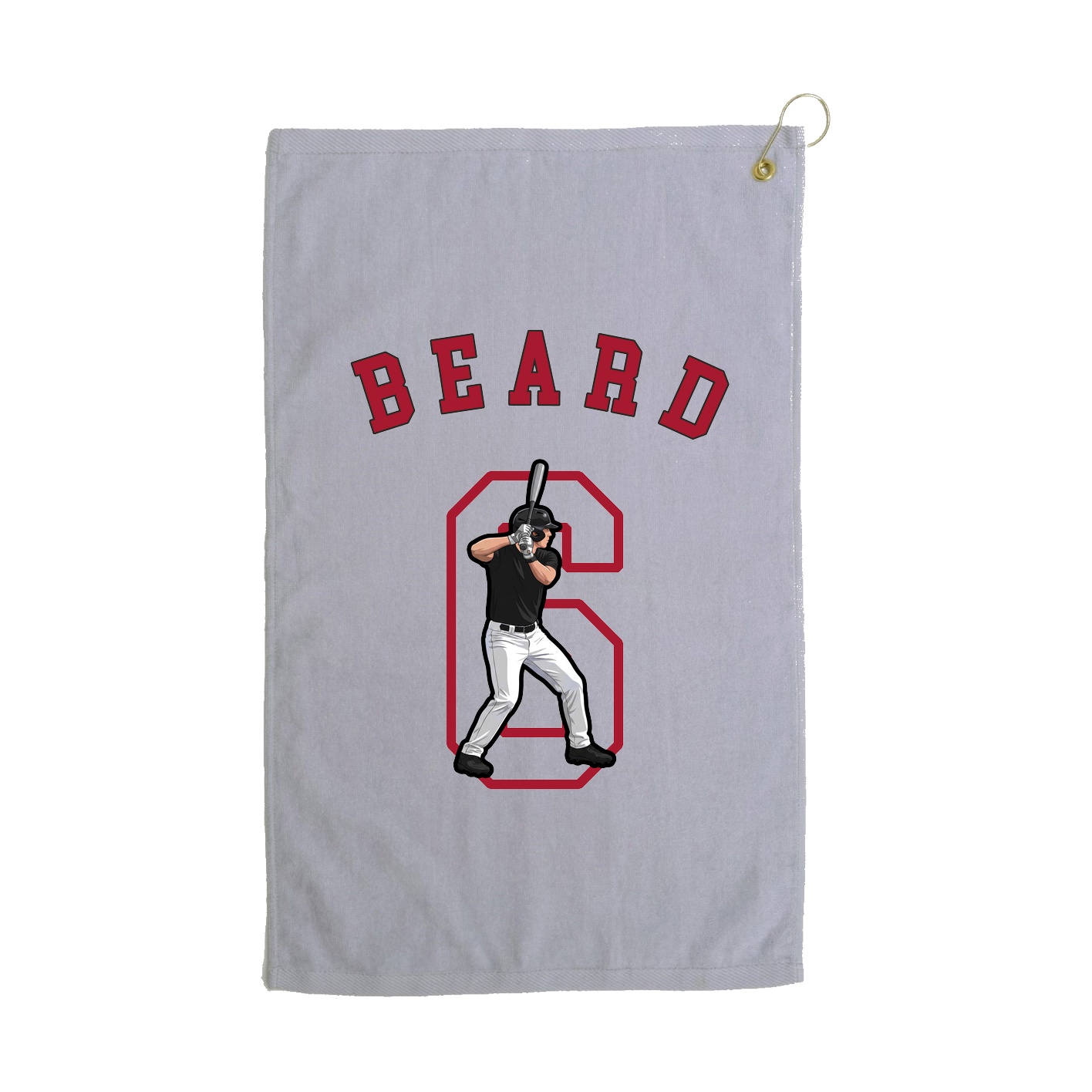 Golf Towel — Shirsey Arch in Grey