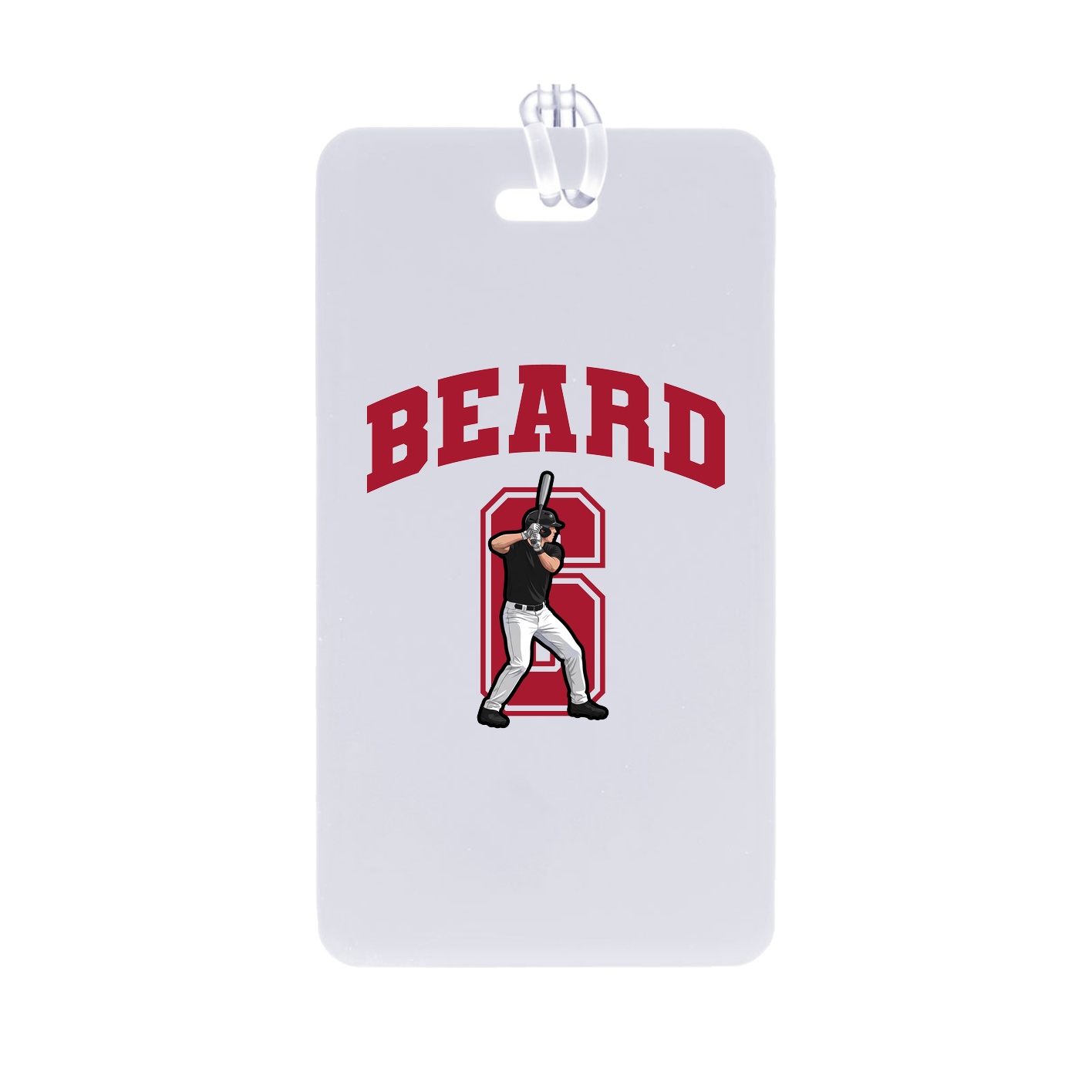 Bag Tag — Number in Classic