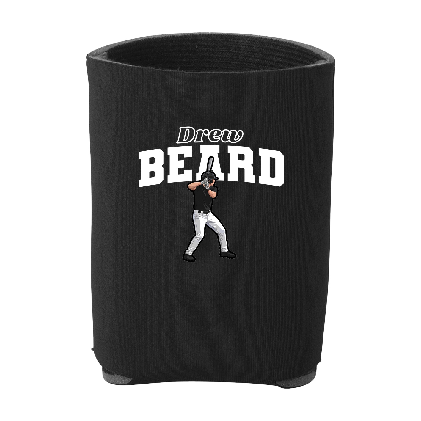 Can Holder — Name Arch in Black