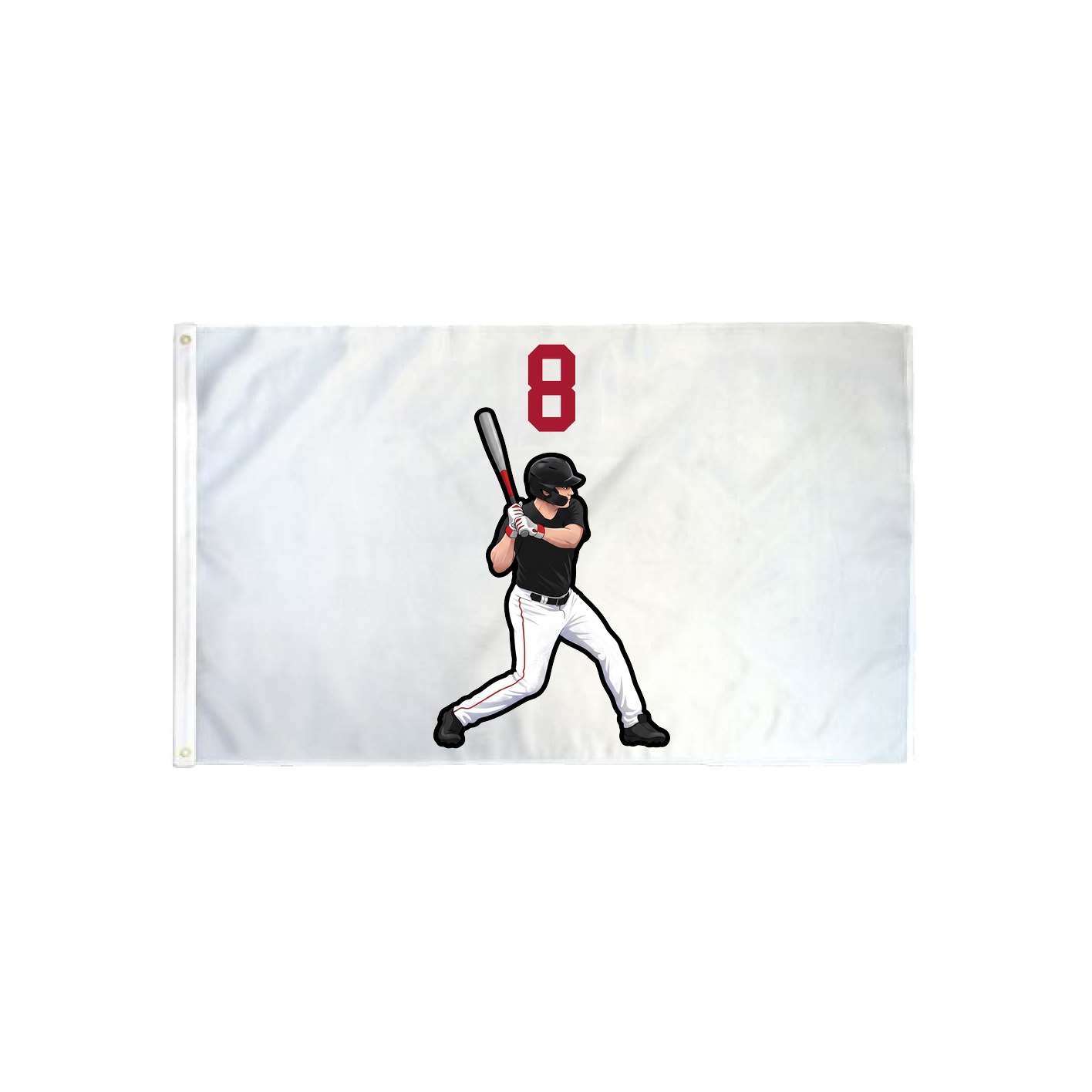 3x5 Flag — Number Top in Classic