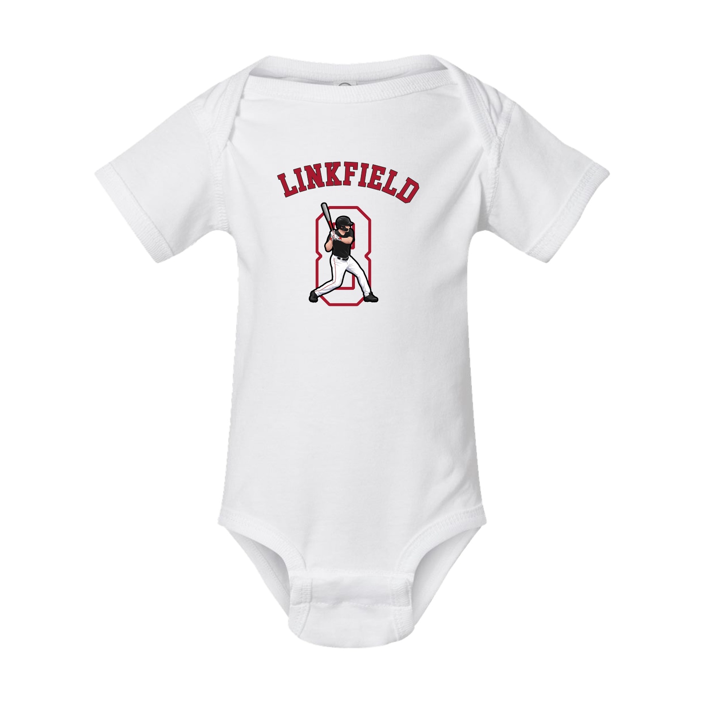 Baby Onesie — Shirsey Arch in White