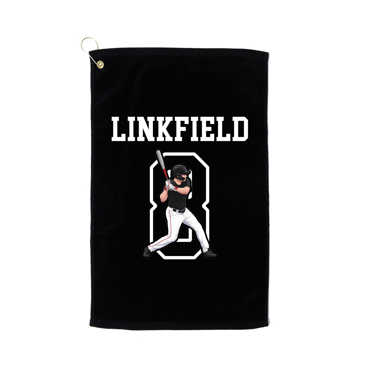 Golf Towel — Shirsey in Black