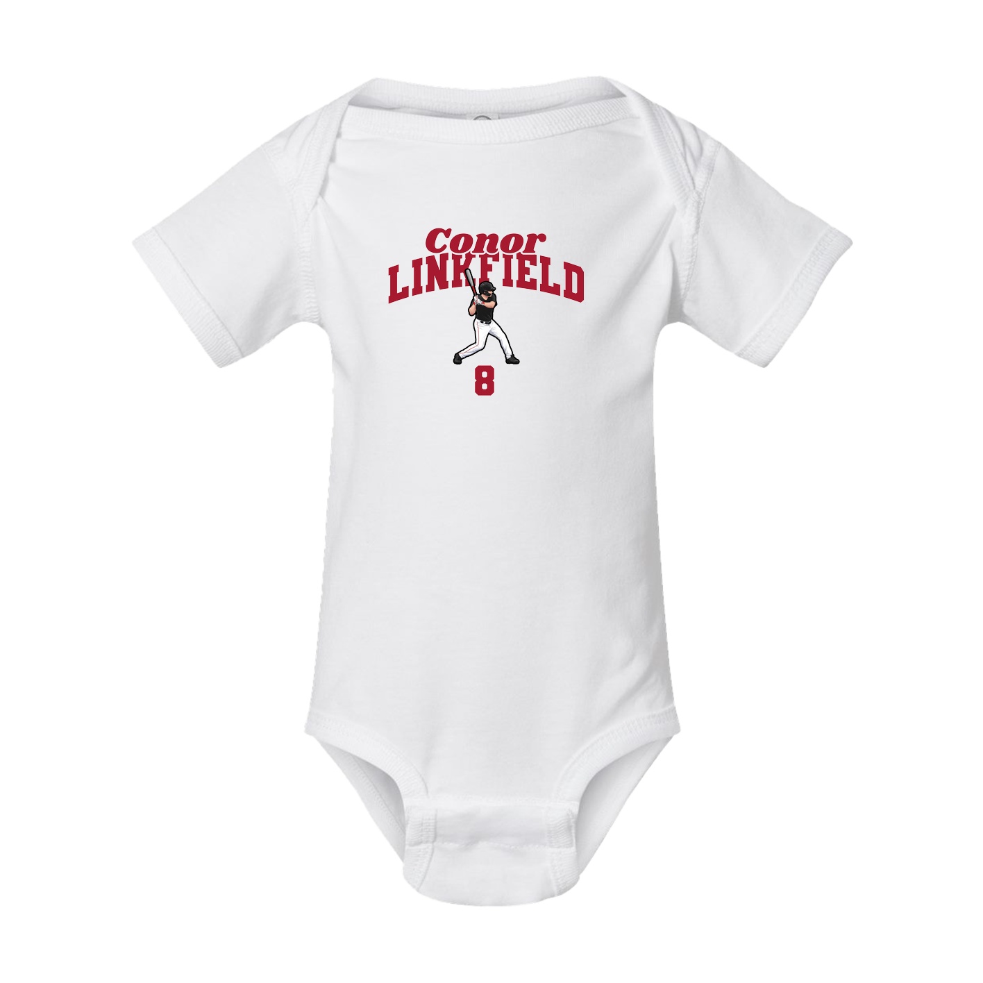 Baby Onesie — Signature Arch in White