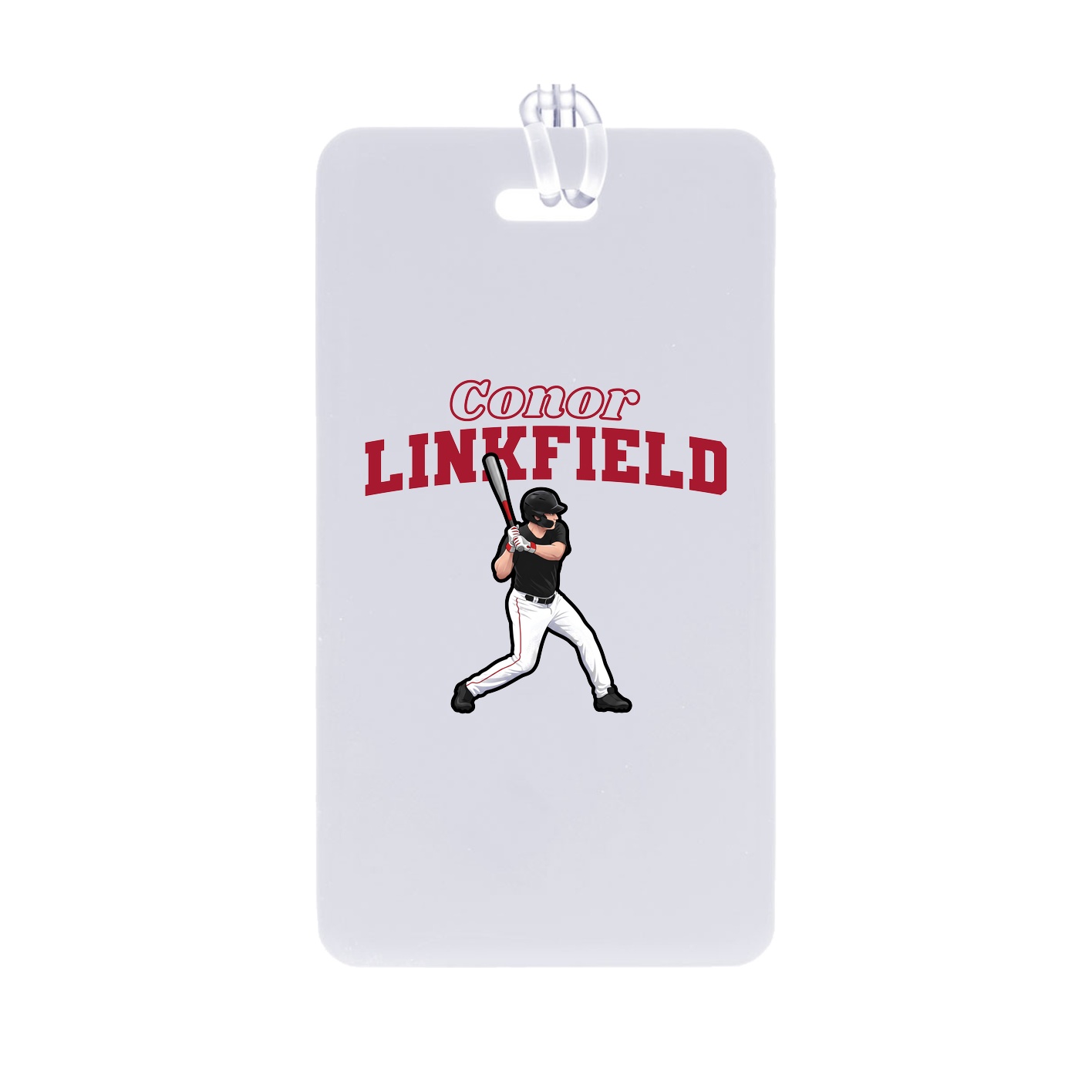 Bag Tag — Name Arch in Classic