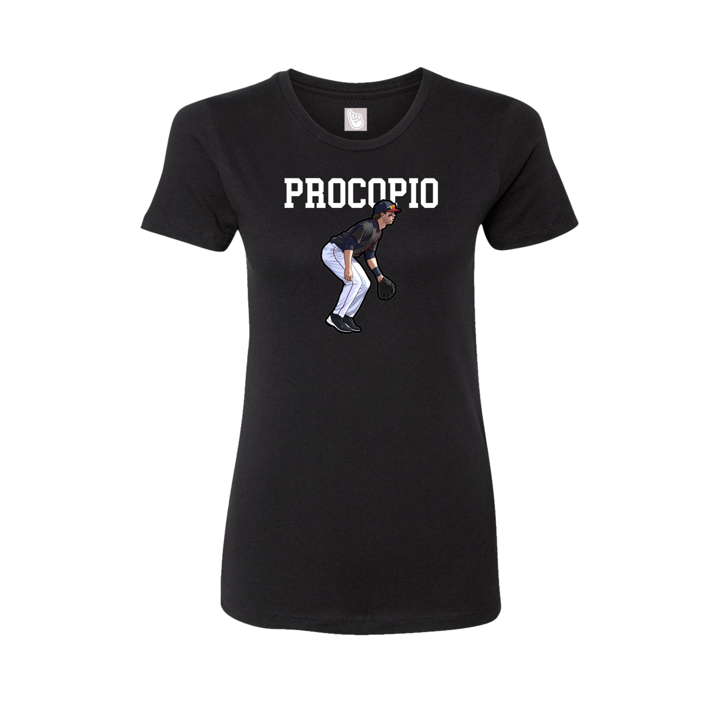 Fitted Women's Tee — Shirsey in Black