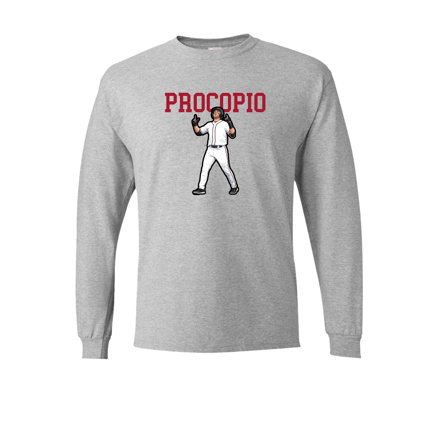 Long Sleeve Tee — Shirsey in Grey