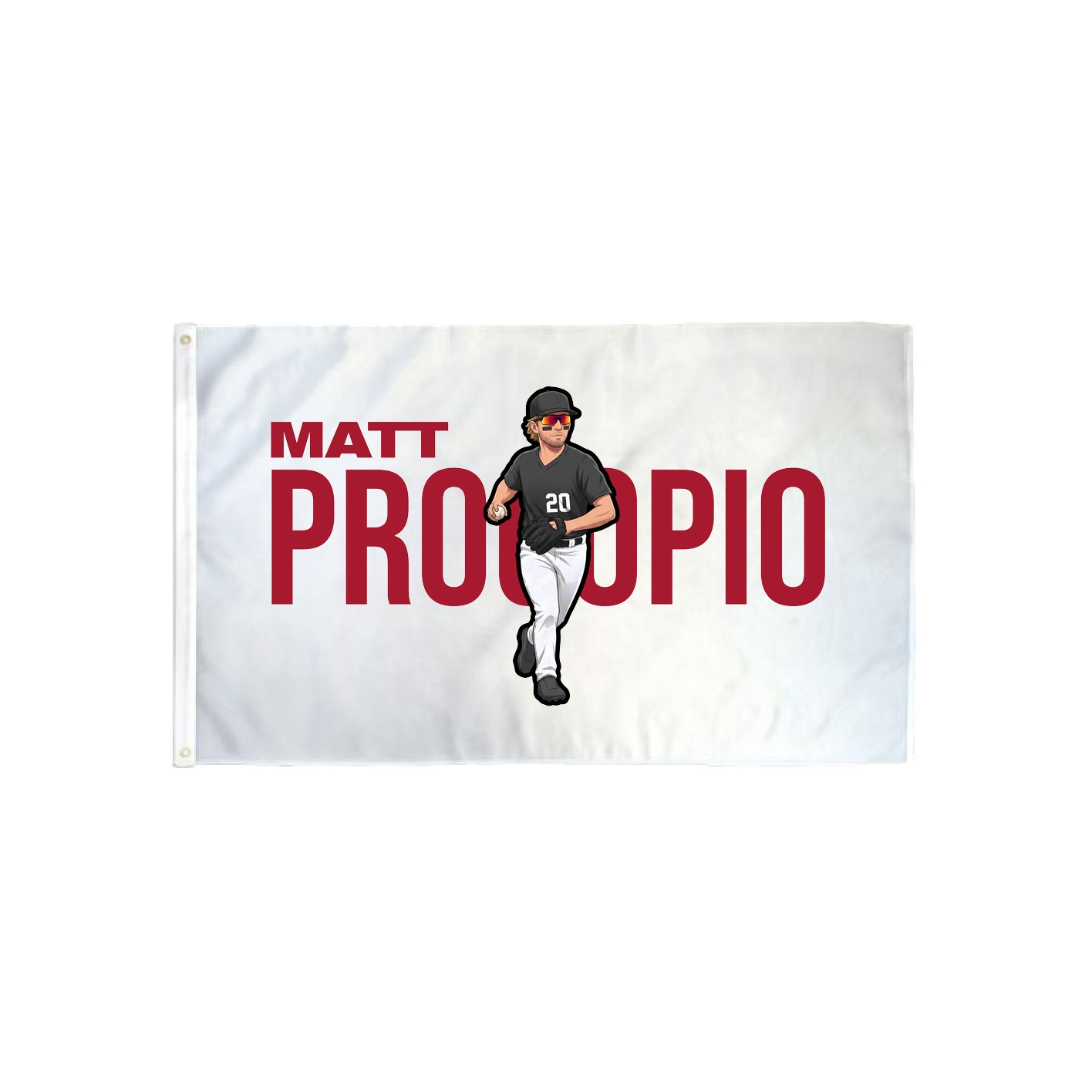 3x5 Flag — Player Name in Classic