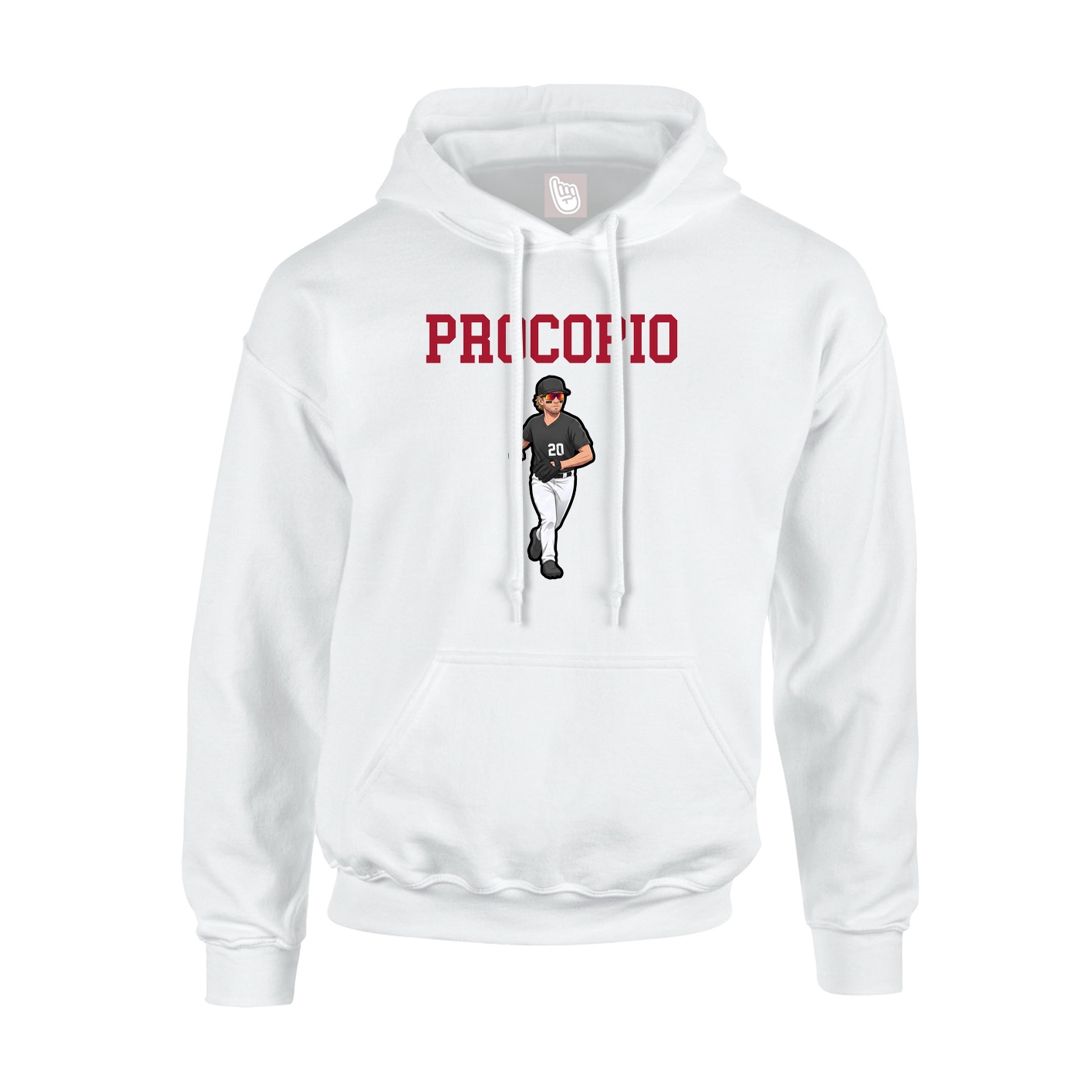 Youth Hoodie — Shirsey in White