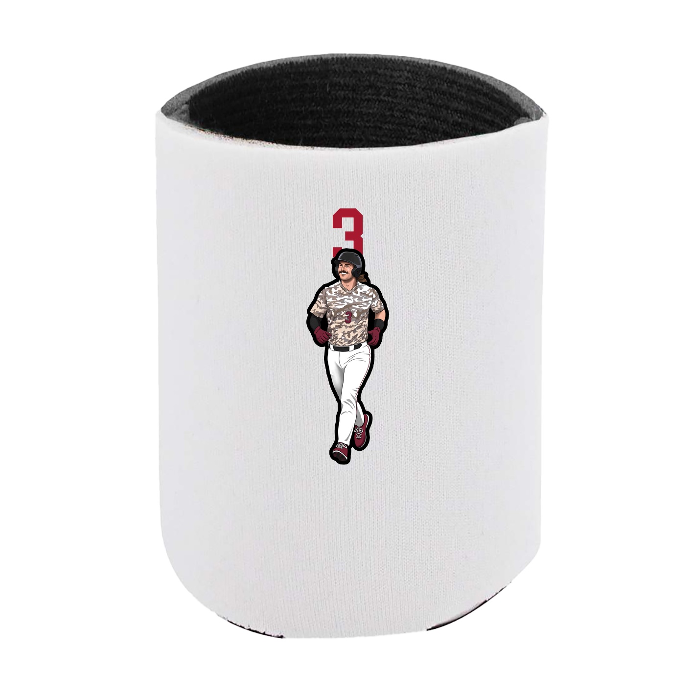Can Holder — Number Top in White