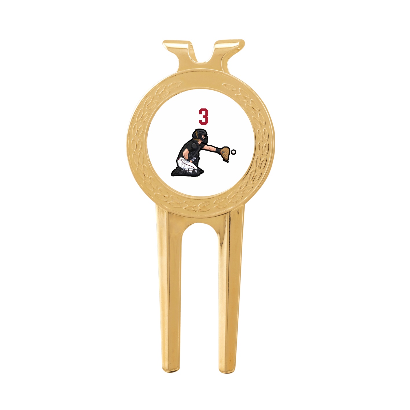 Divot Tool with Ball Marker — Number Top in Classic