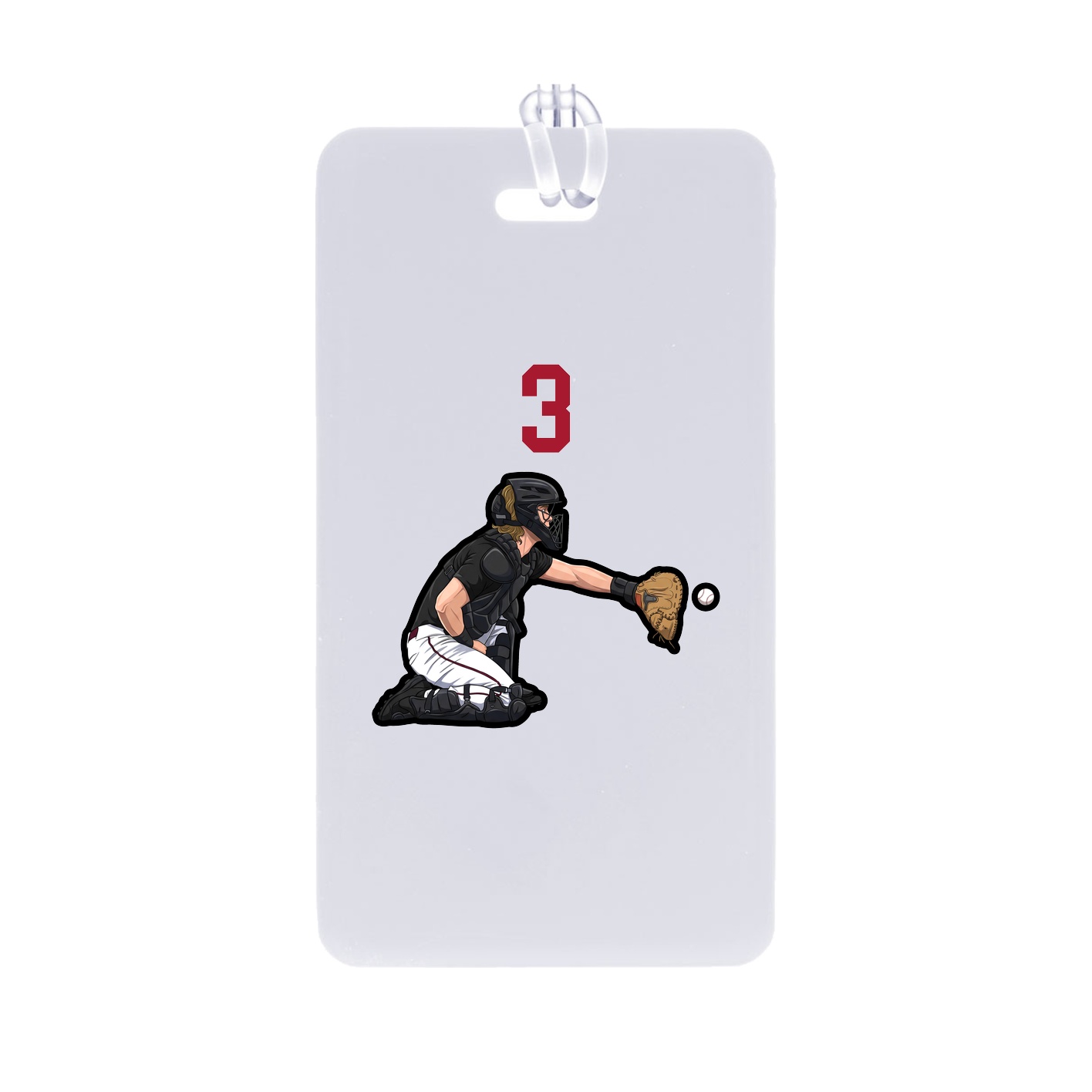 Bag Tag — Number Top in Classic