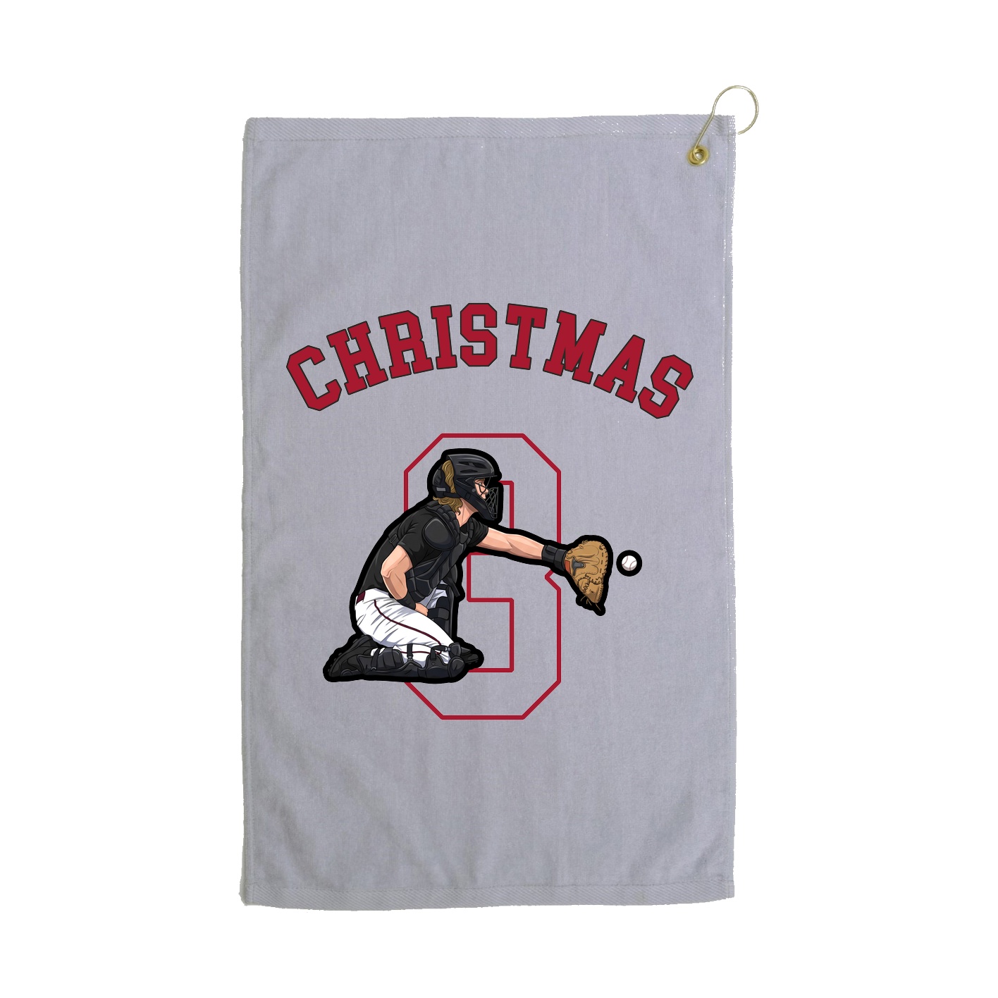 Golf Towel — Shirsey Arch in Grey