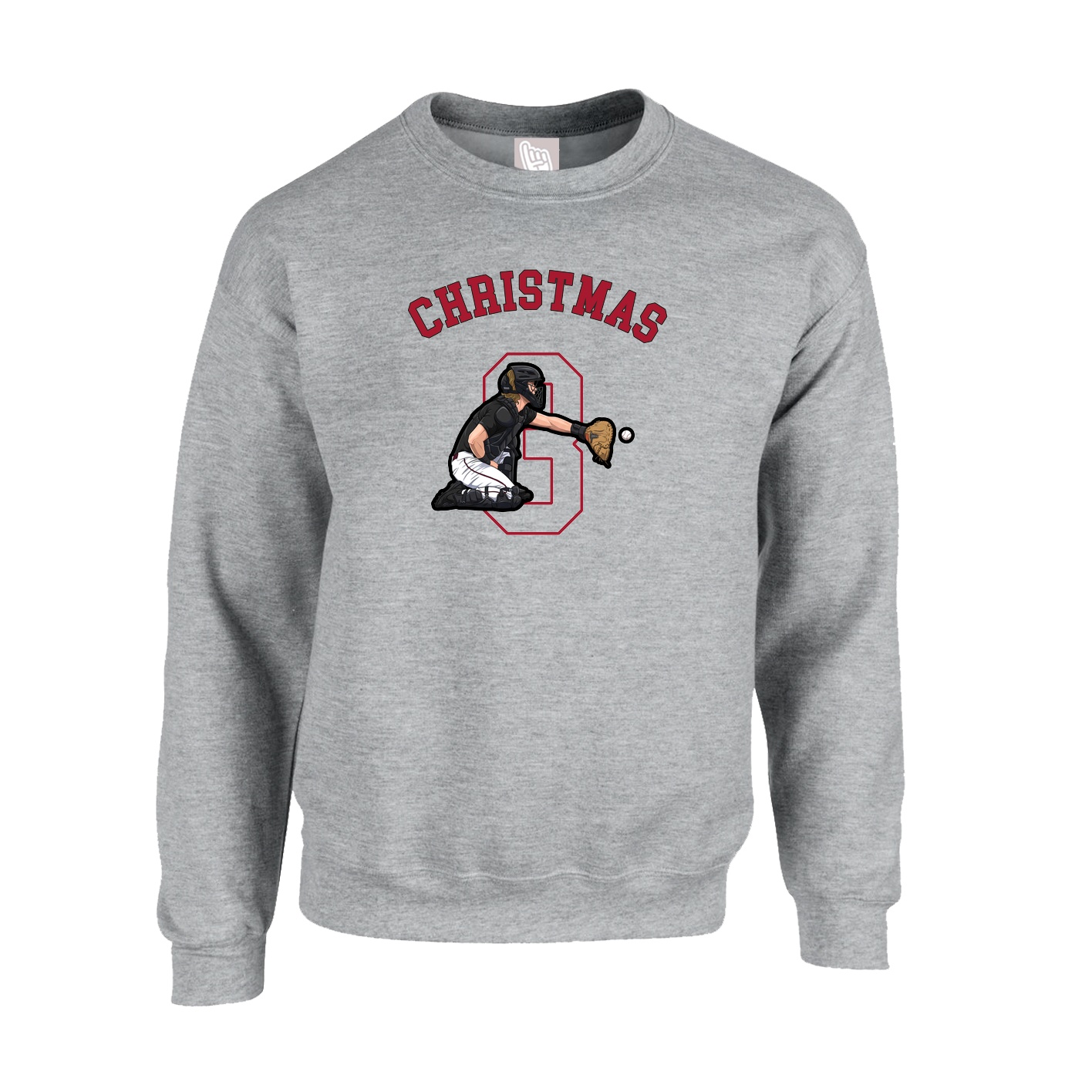 Fleece Crew — Shirsey Arch in Grey
