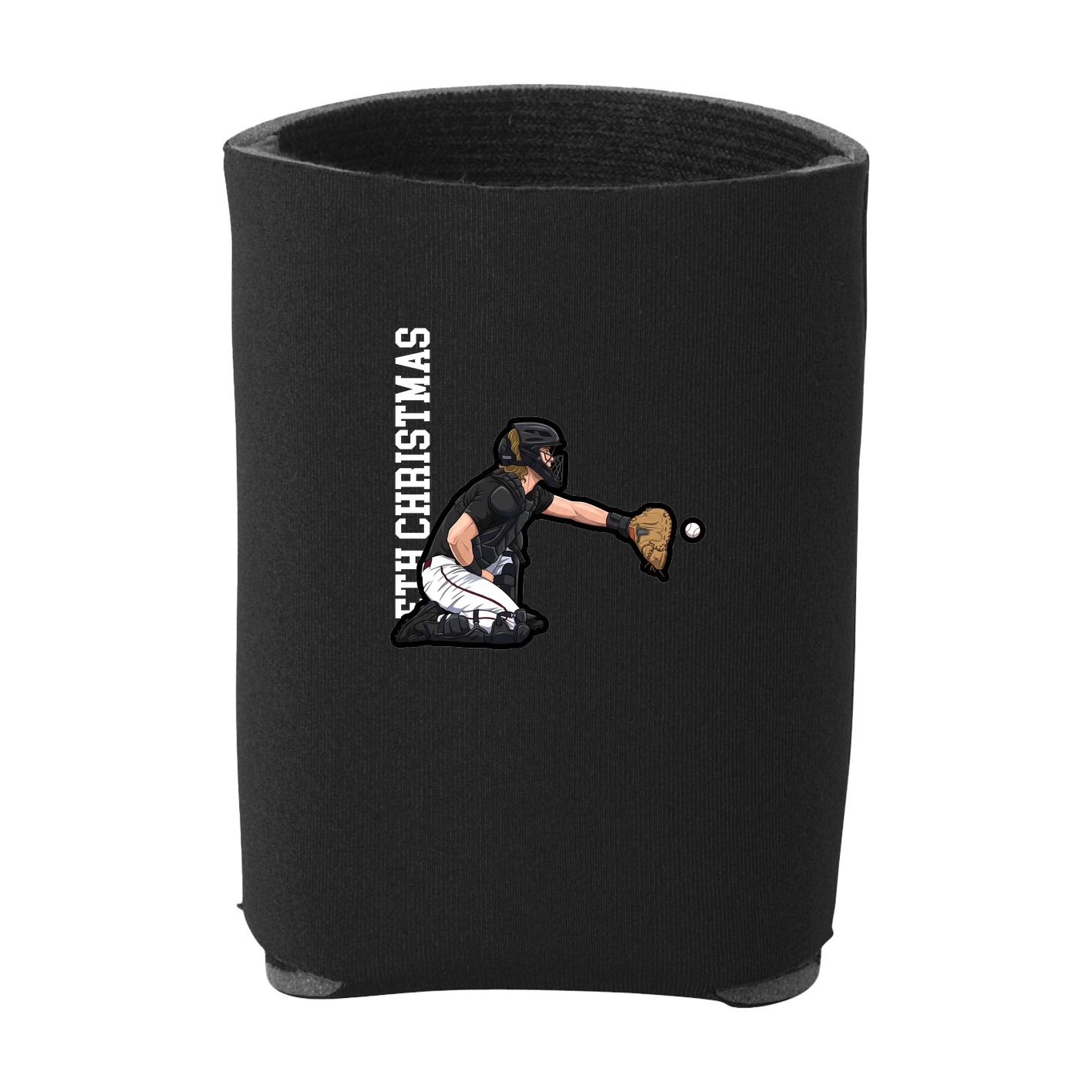Can Holder — Name Vertical in Black
