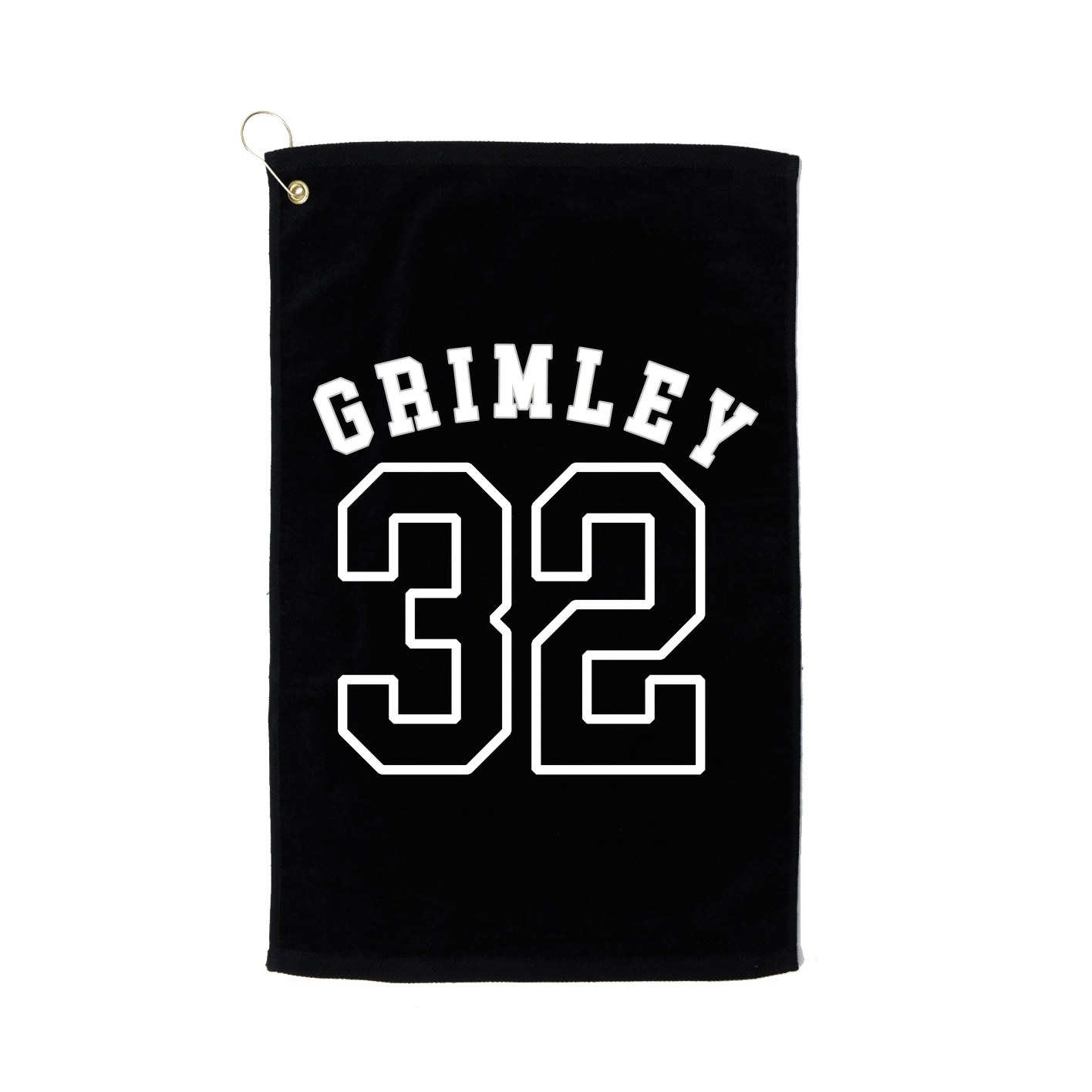 Golf Towel — Shirsey Arch in Black