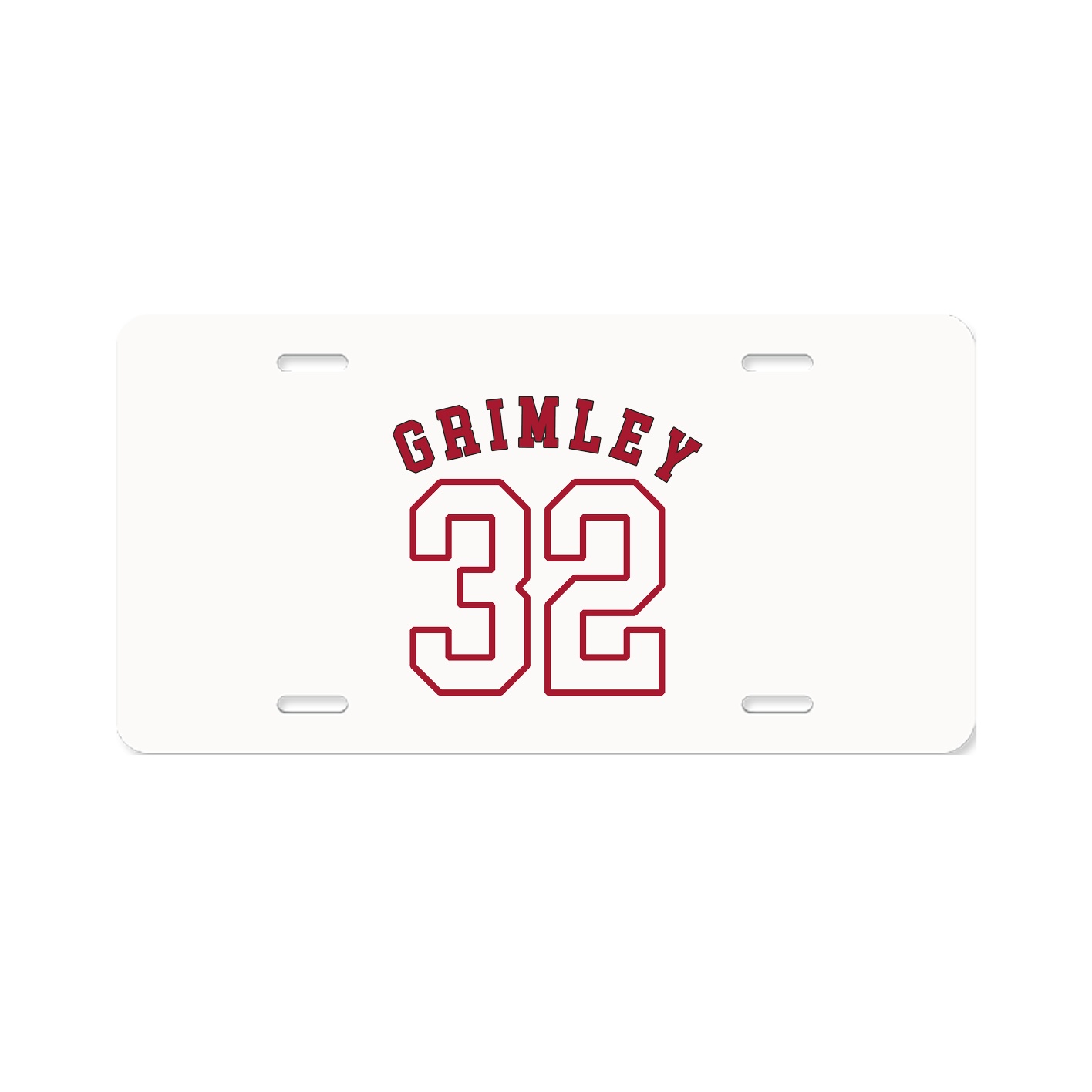 License Plate — Shirsey Arch in Classic