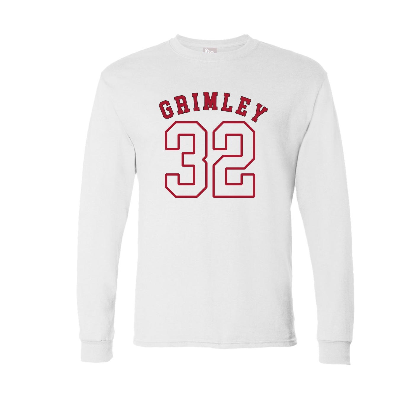 Long Sleeve Tee — Shirsey Arch in White
