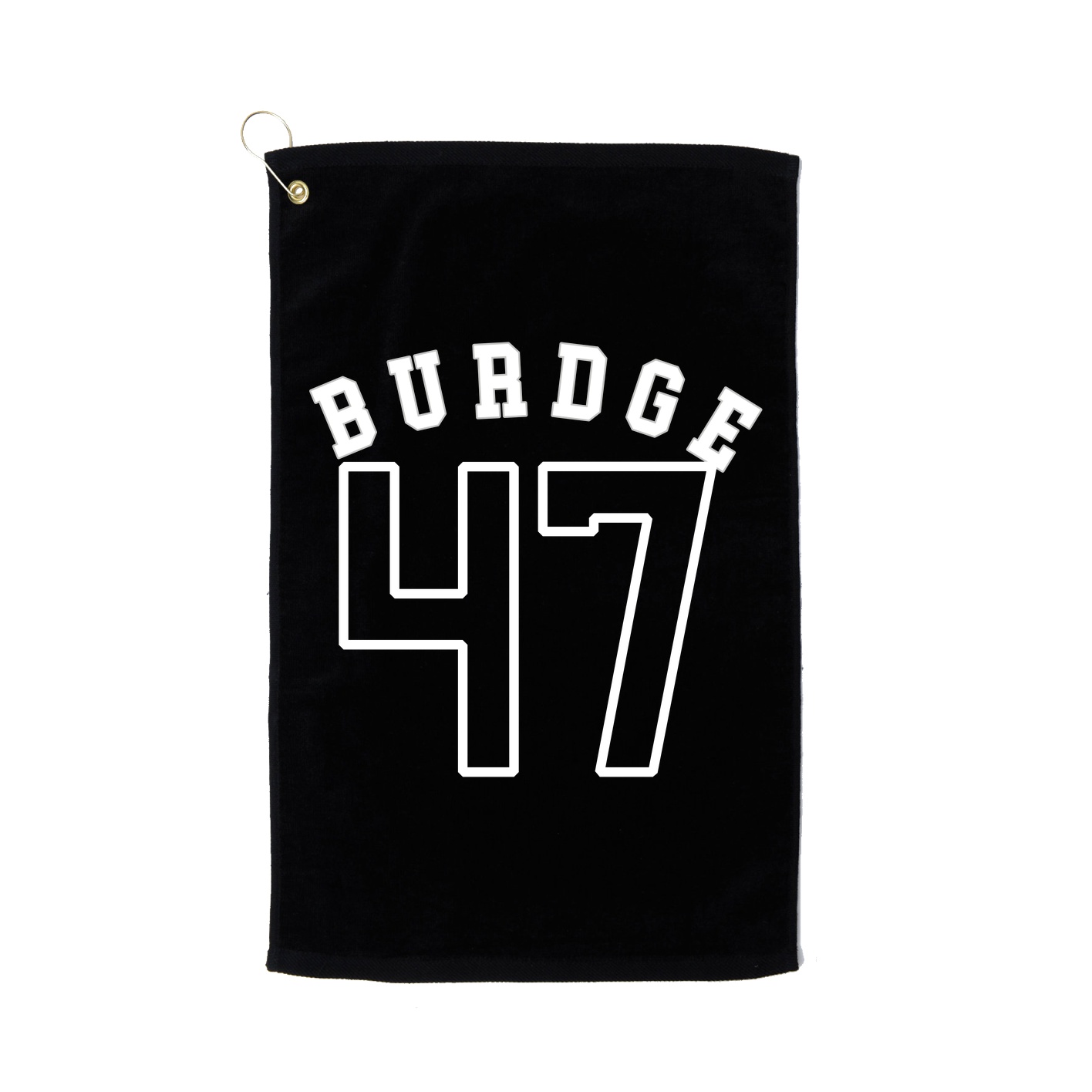 Golf Towel — Shirsey Arch in Black