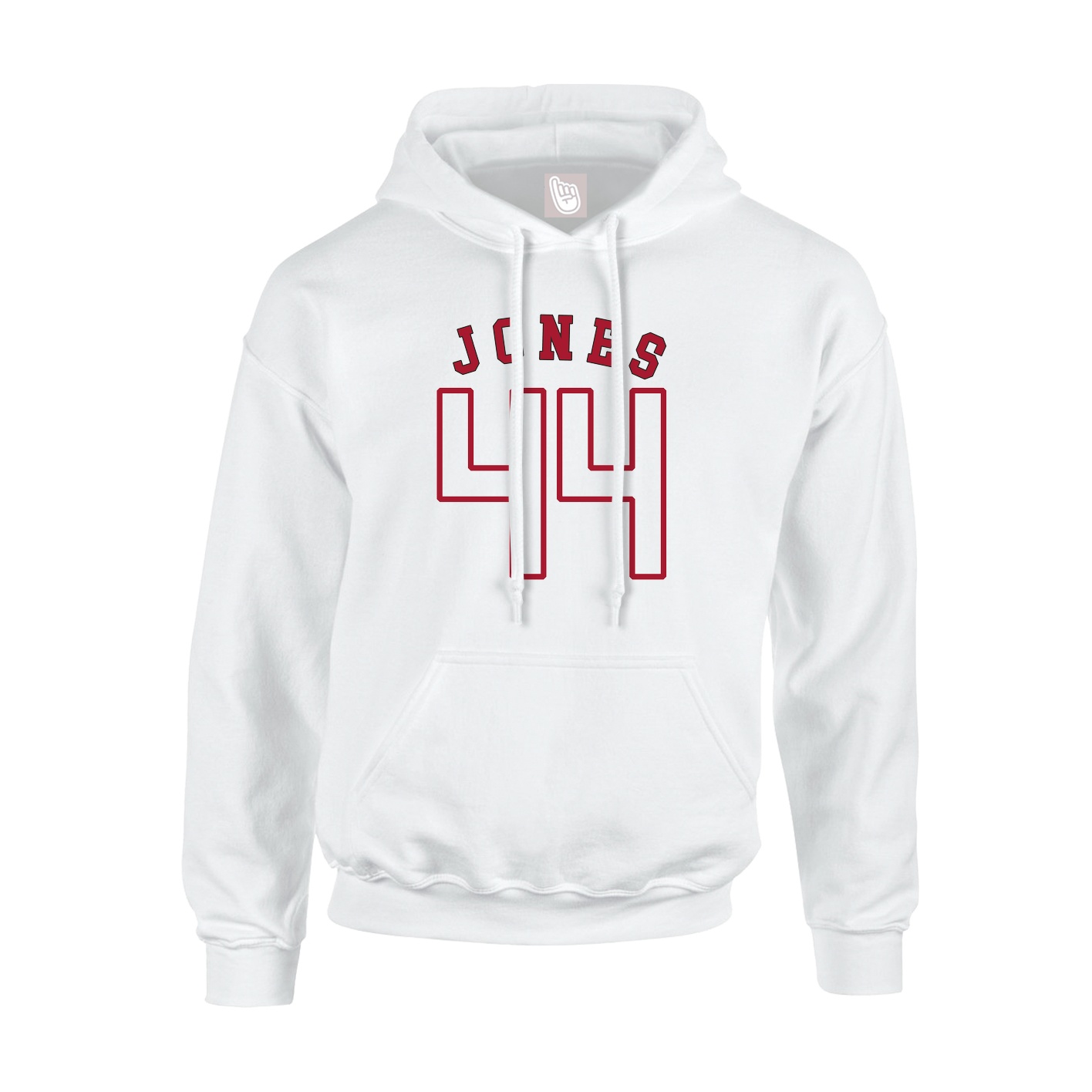 Hoodie — Shirsey Arch in White
