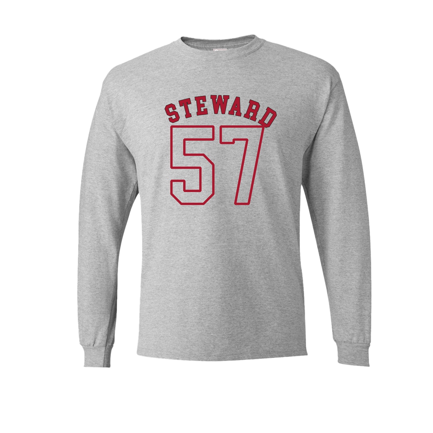 Long Sleeve Tee — Shirsey Arch in Grey
