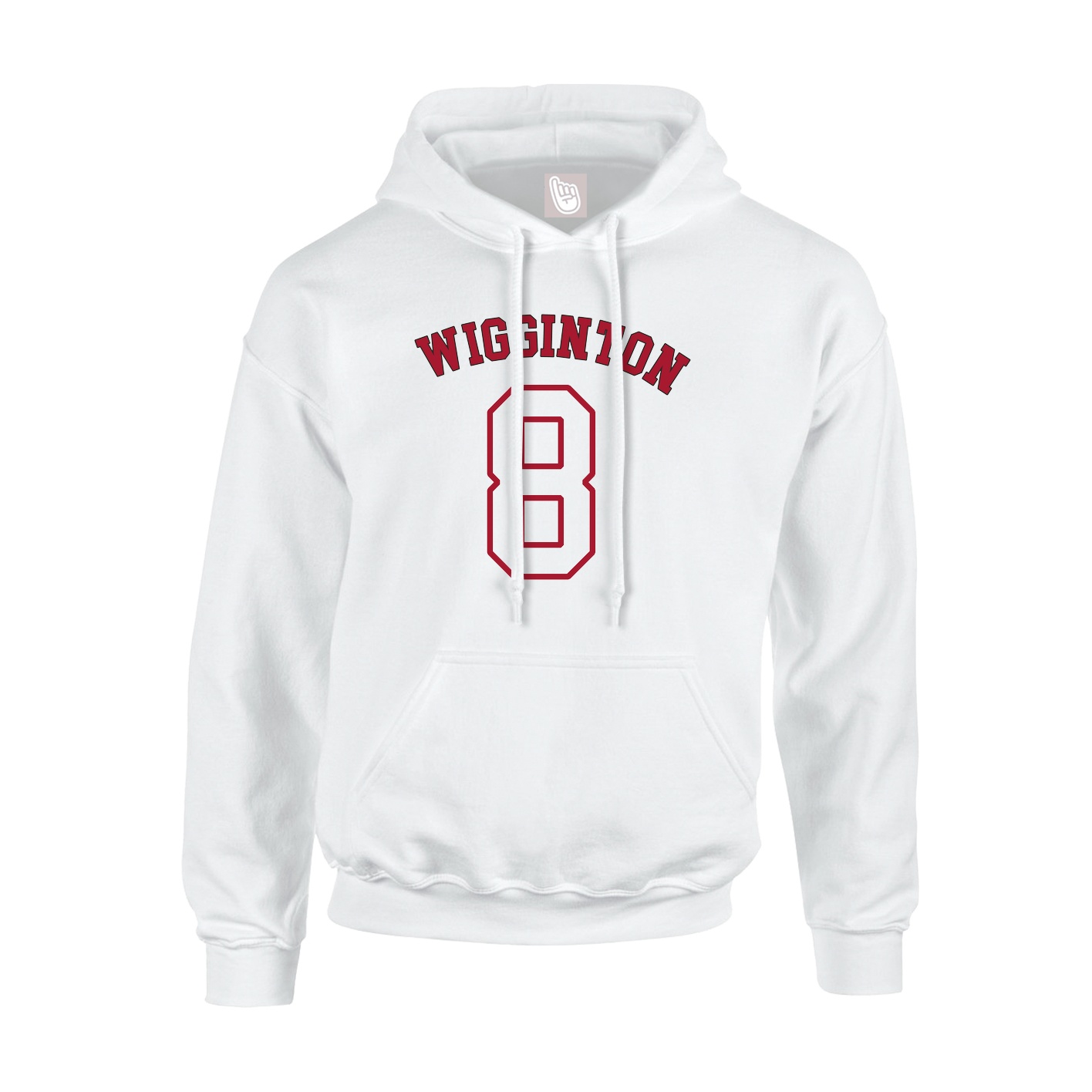 Hoodie — Shirsey Arch in White