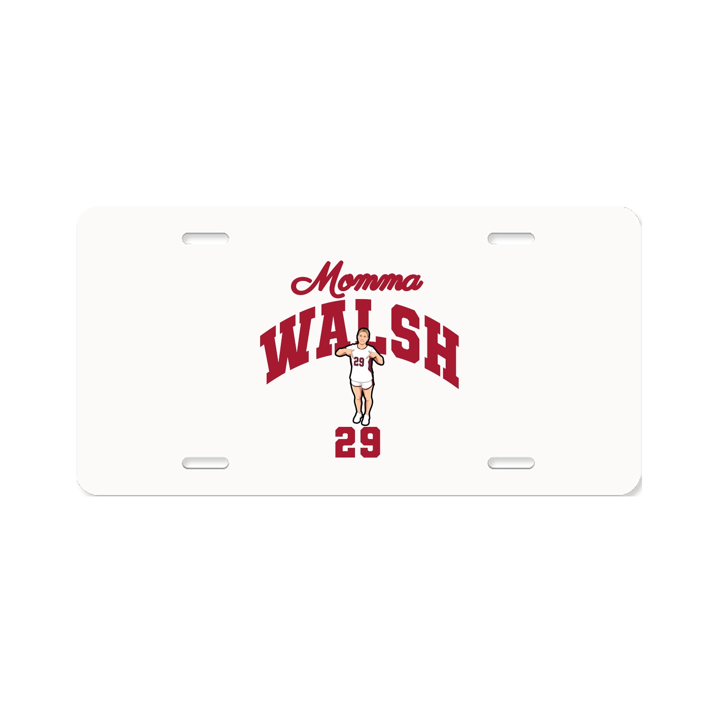 License Plate — Mothers Day Arch in Classic