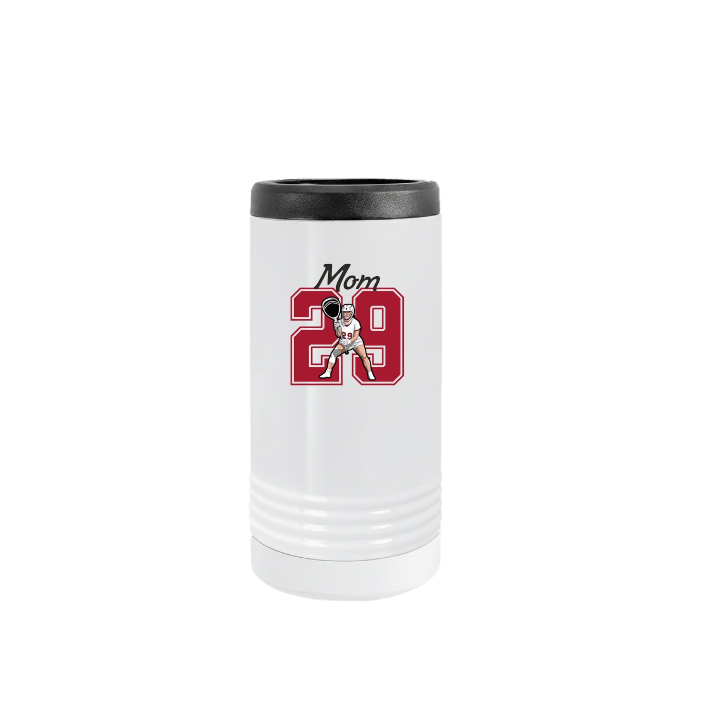 Slim Beverage Holder — Mothers Day Shirsey in White