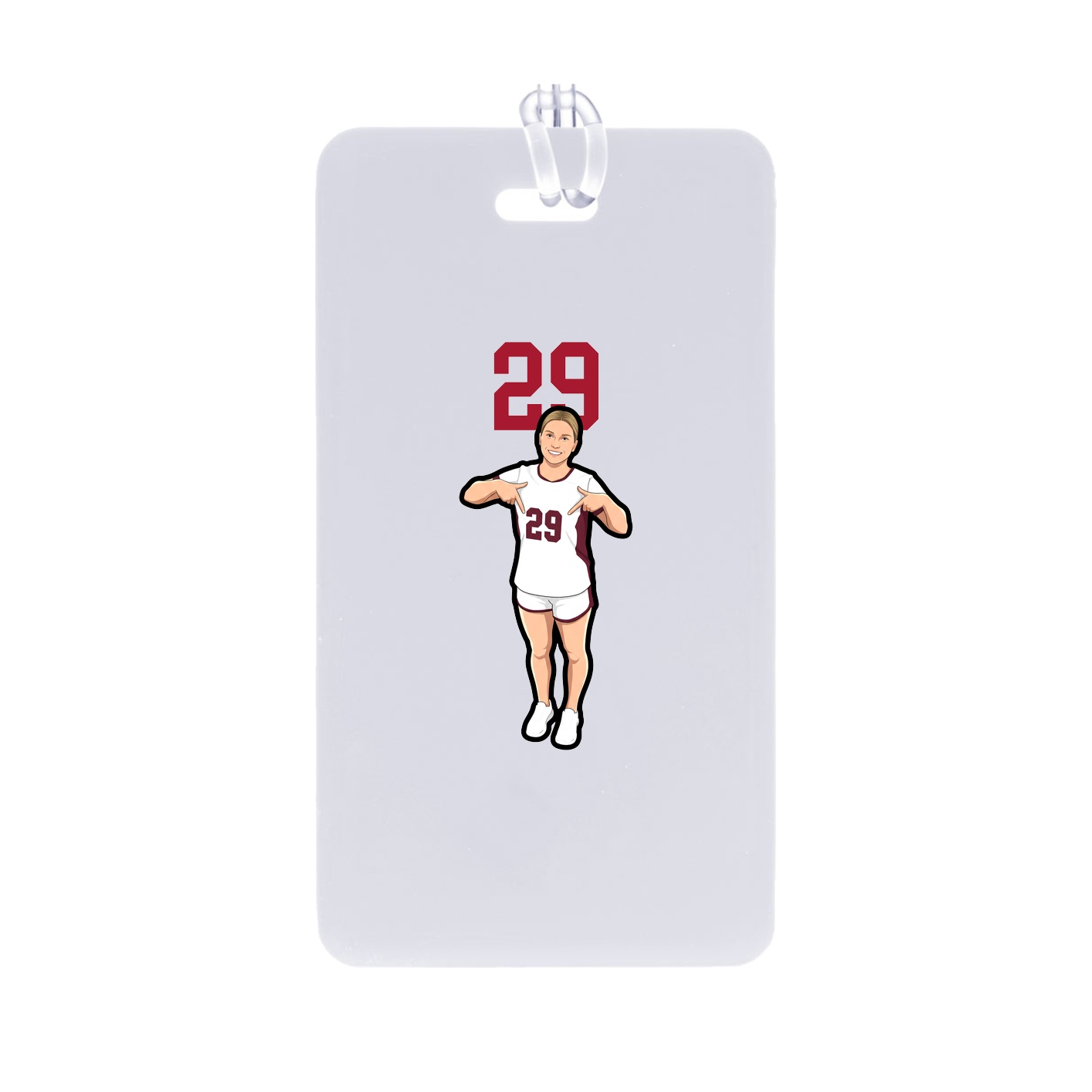 Bag Tag — Number Top in Classic