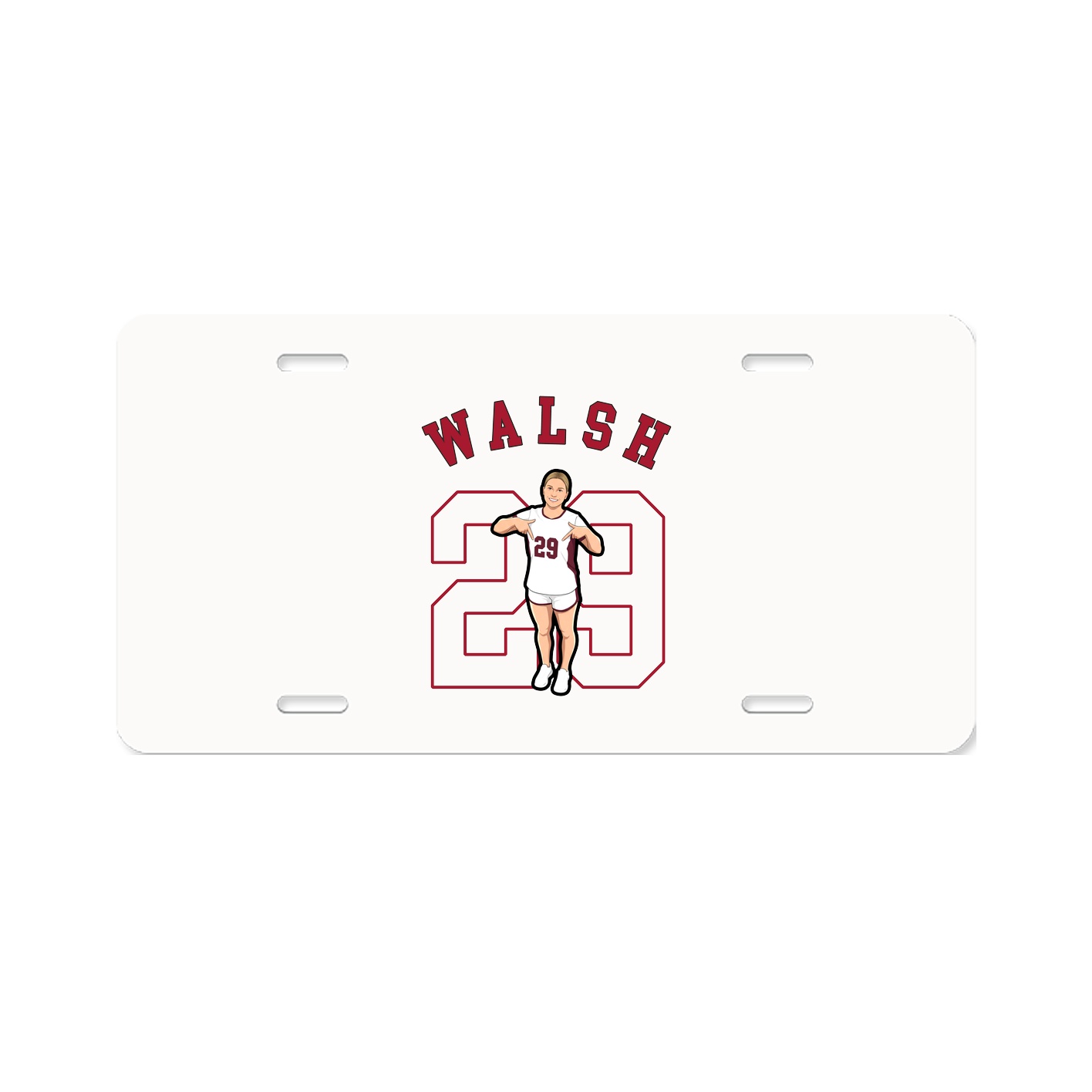 License Plate — Shirsey Arch in Classic