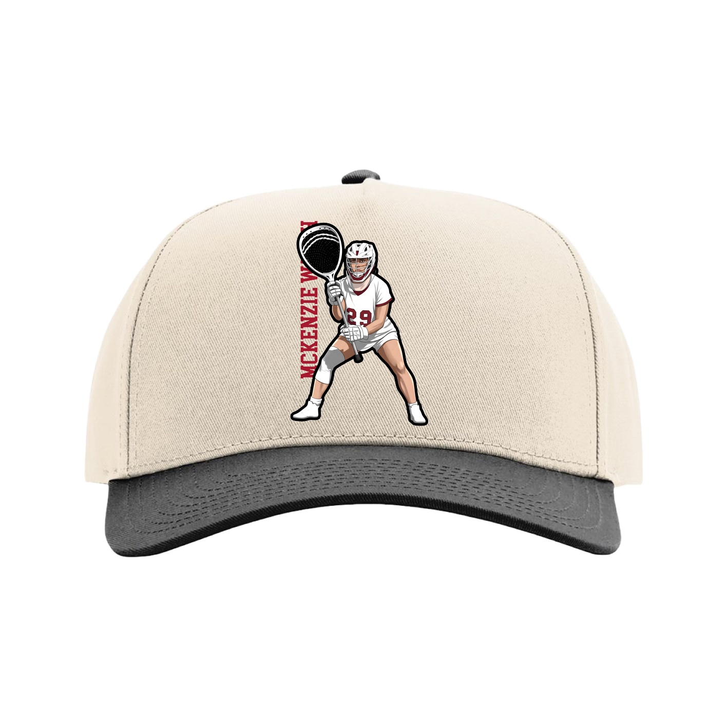 Full Fabric Five-Panel Champ Cap