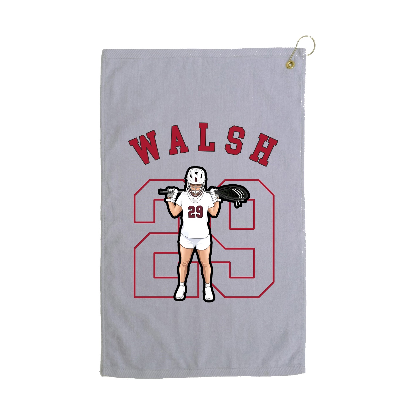 Golf Towel — Shirsey Arch in Grey