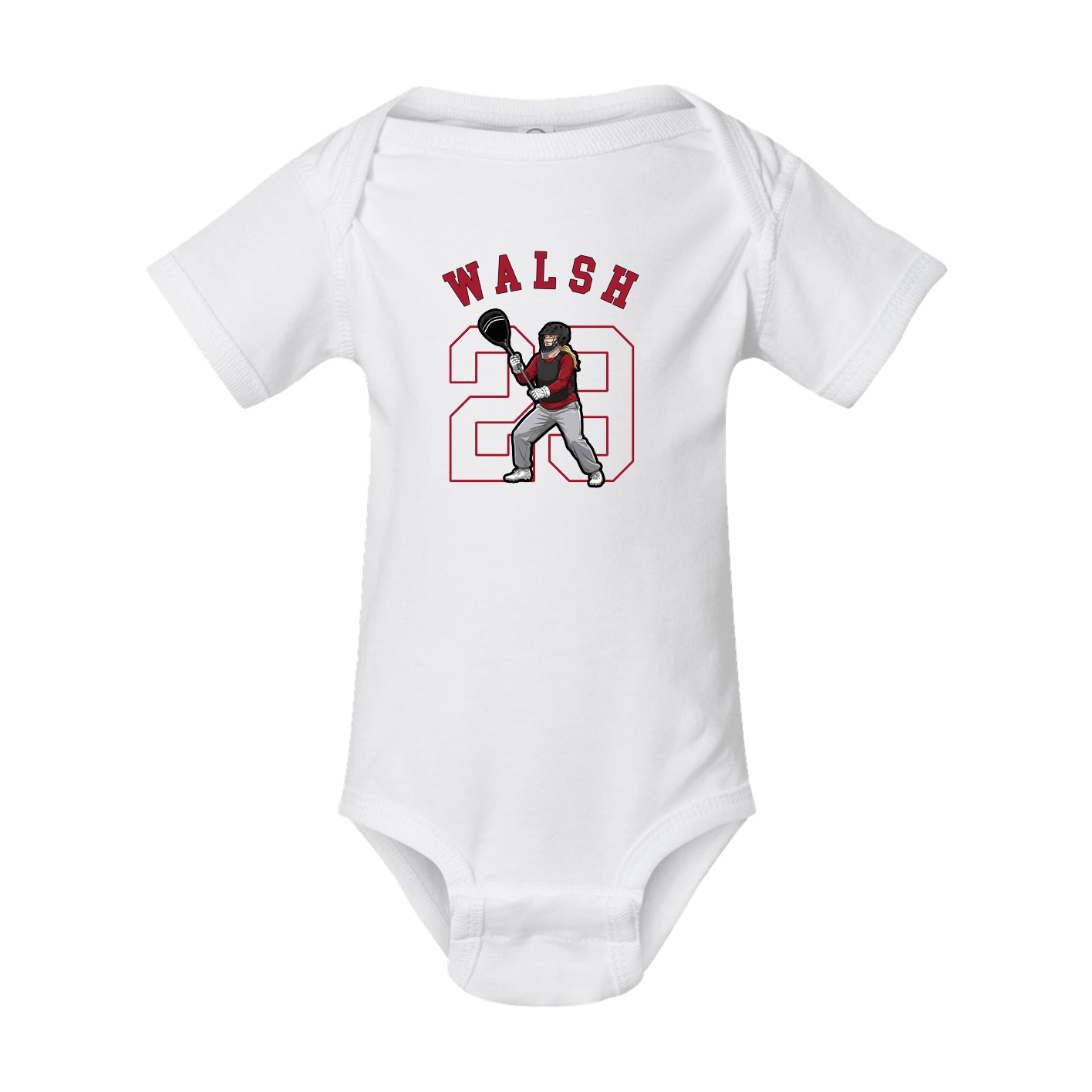 Baby Onesie — Shirsey Arch in White