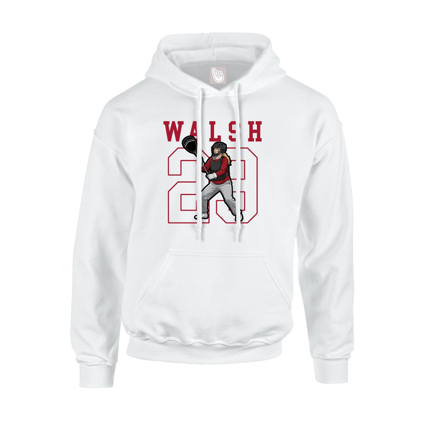 Youth Hoodie — Shirsey in White