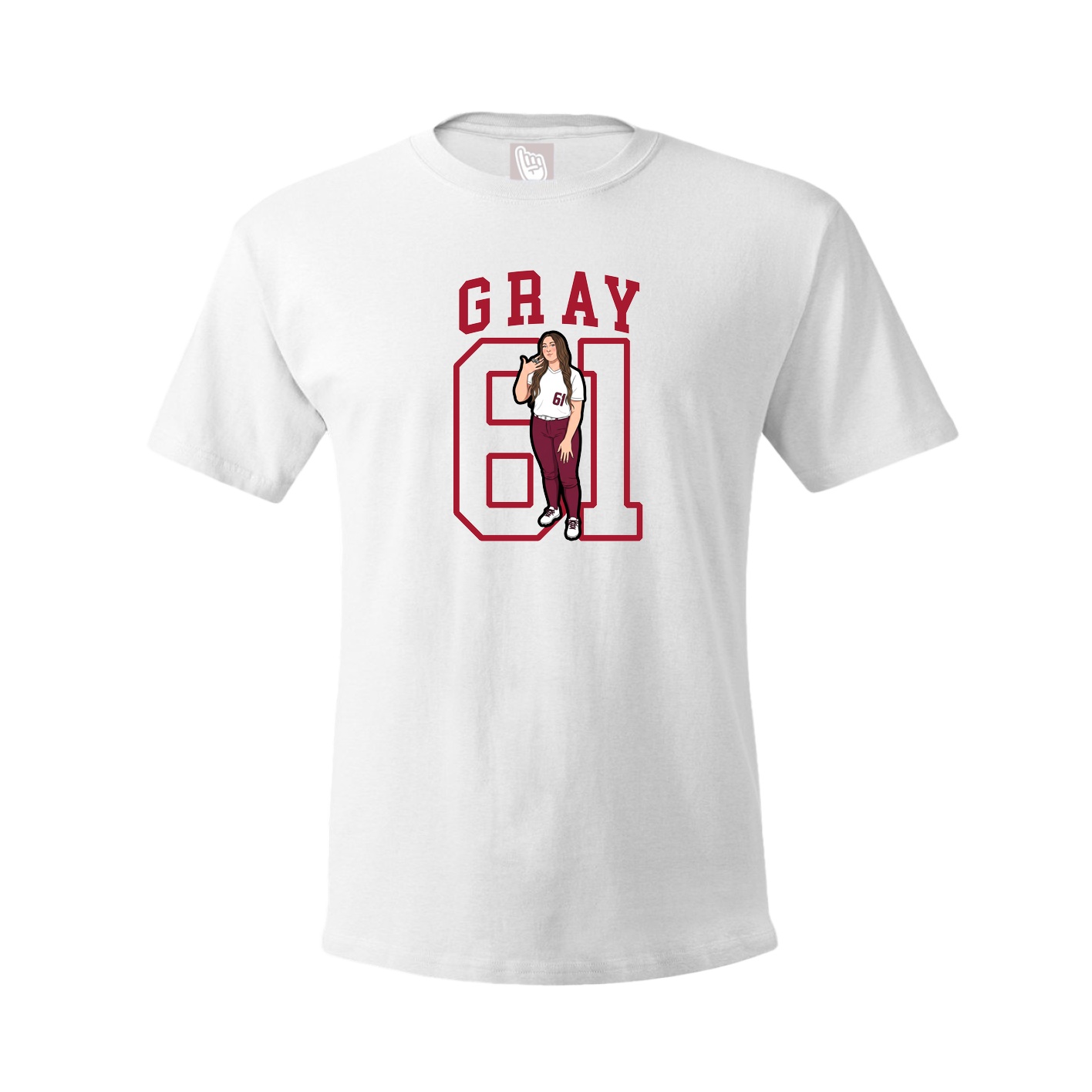 Youth Tee — Shirsey in White