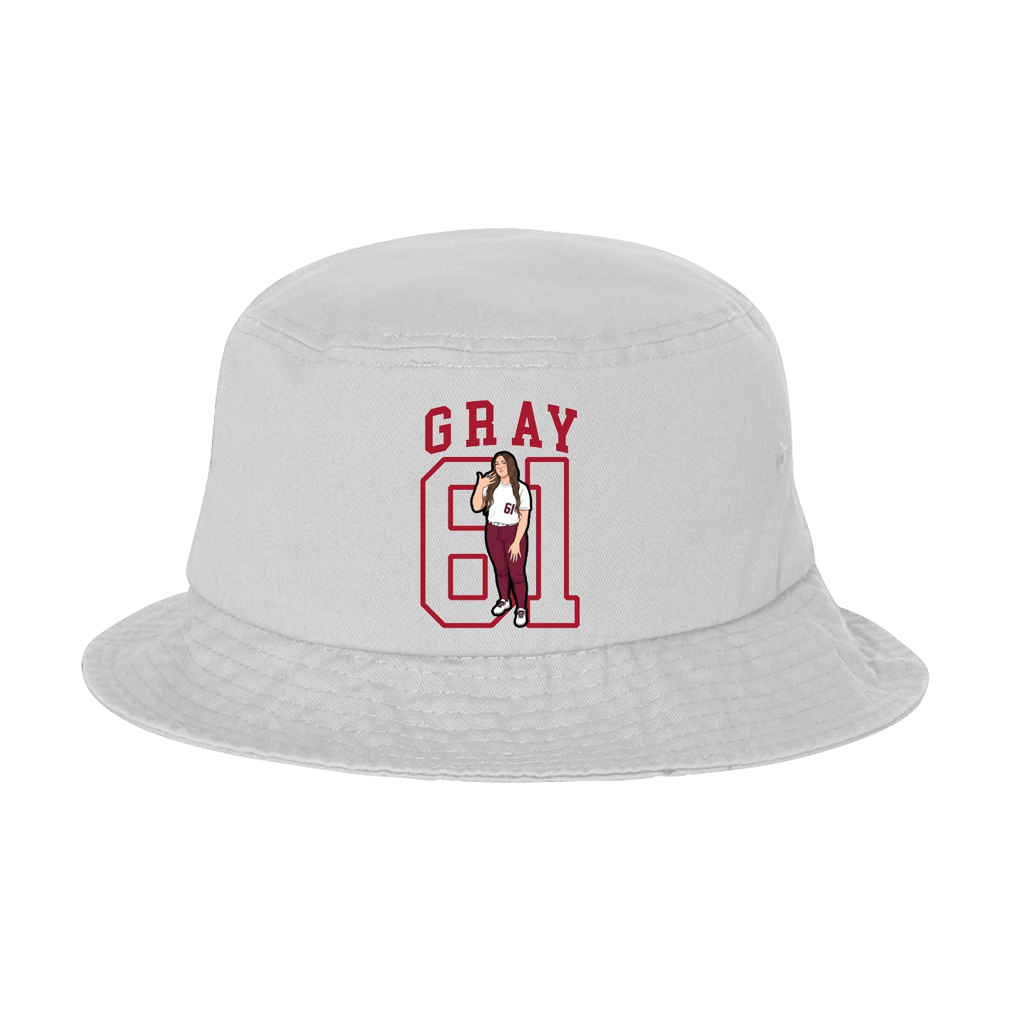 Bucket Cap — Shirsey in White