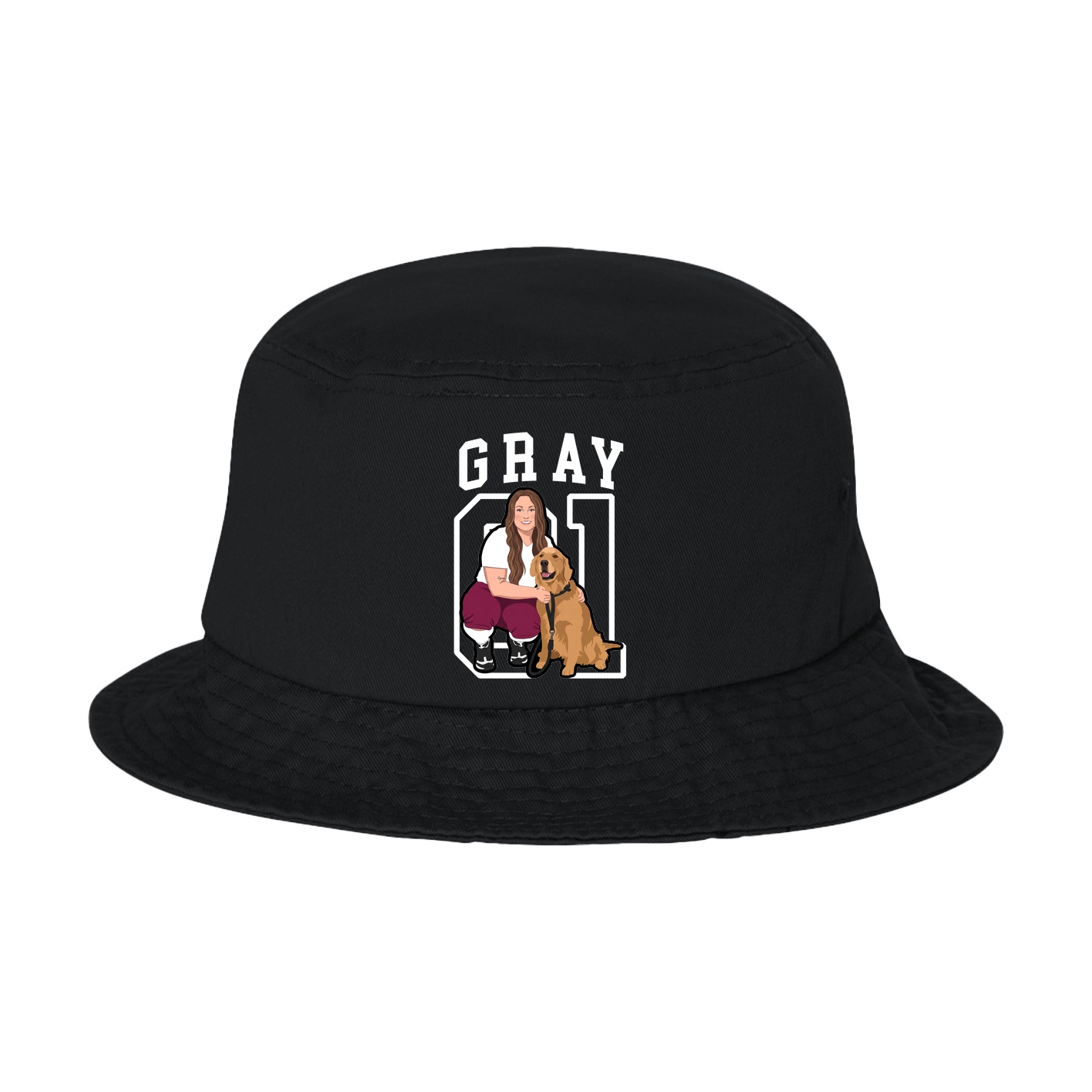 Bucket Cap — Shirsey in Black