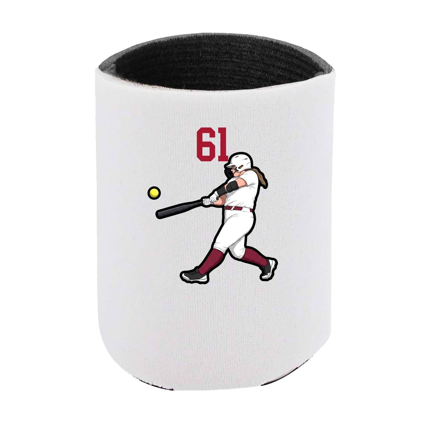 Can Holder — Number Top in White