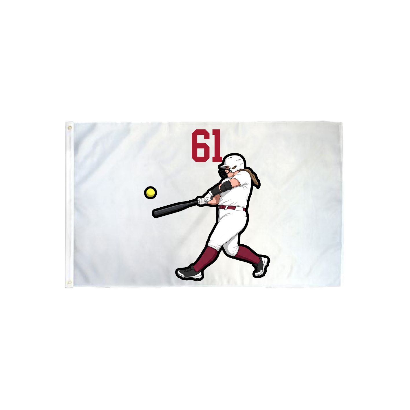 3x5 Flag — Number Top in Classic