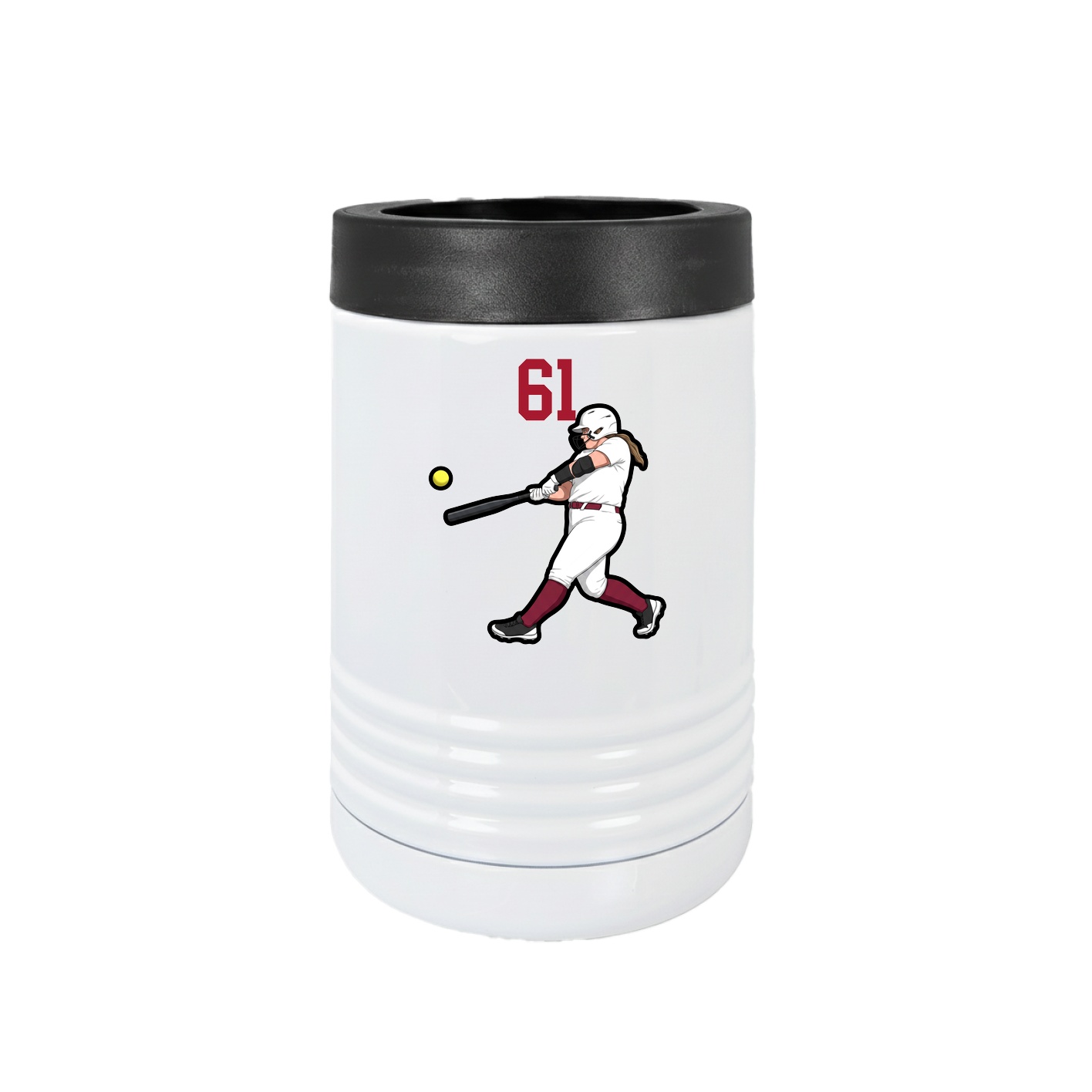 Beverage Holder — Number Top in White