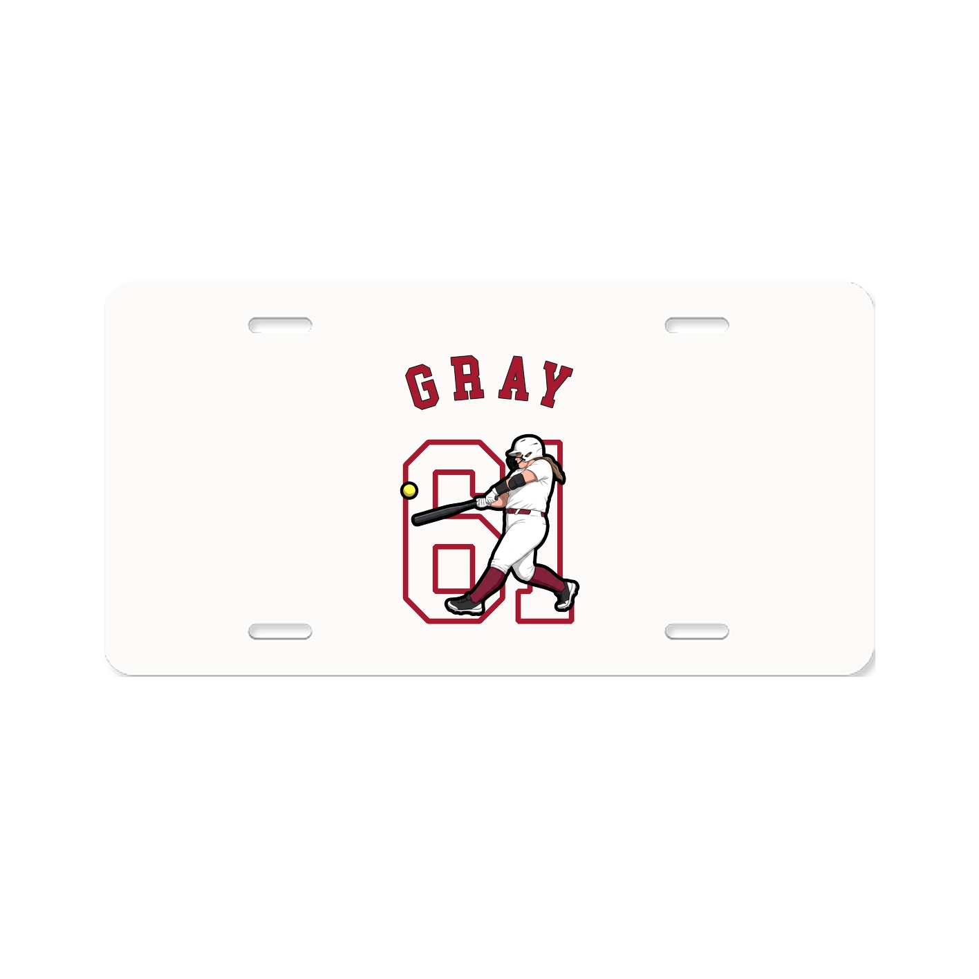 License Plate — Shirsey Arch in Classic