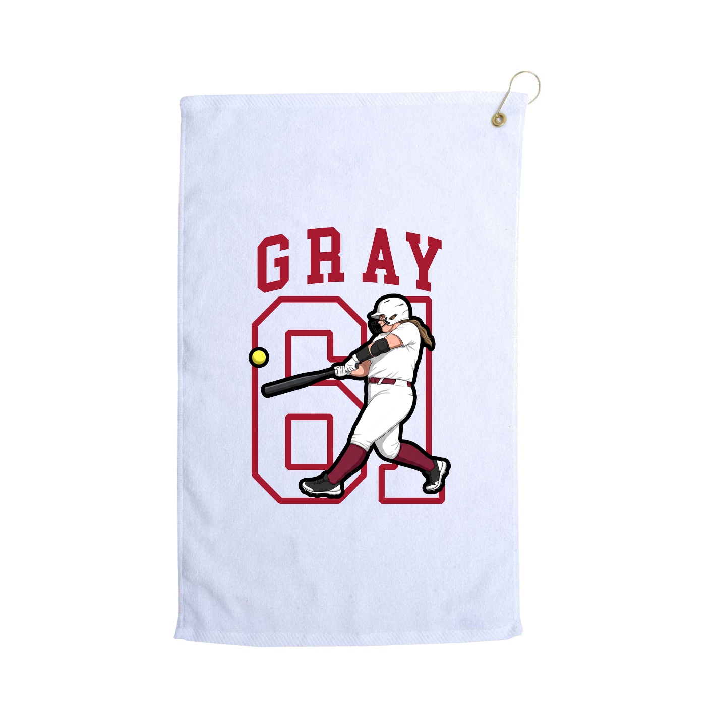 Golf Towel — Shirsey in White