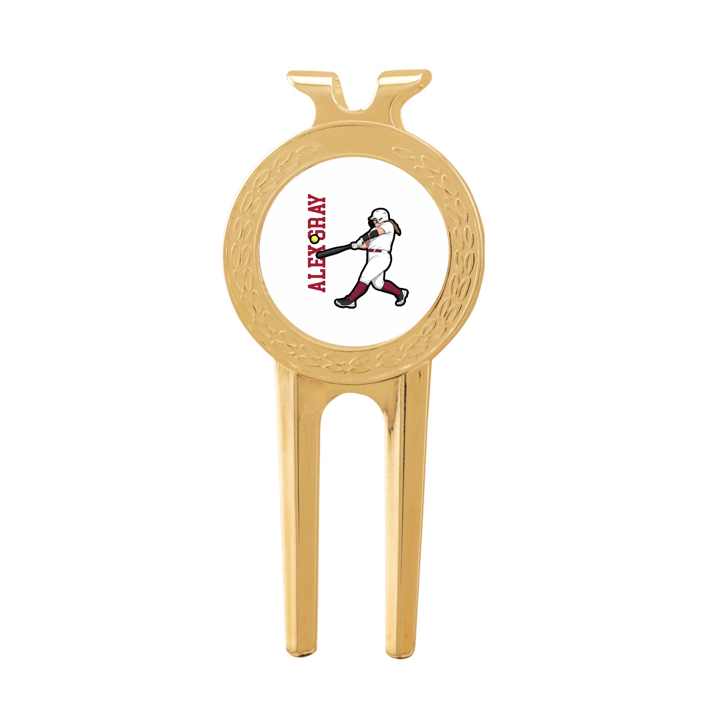 Divot Tool with Ball Marker — Name Vertical in Classic